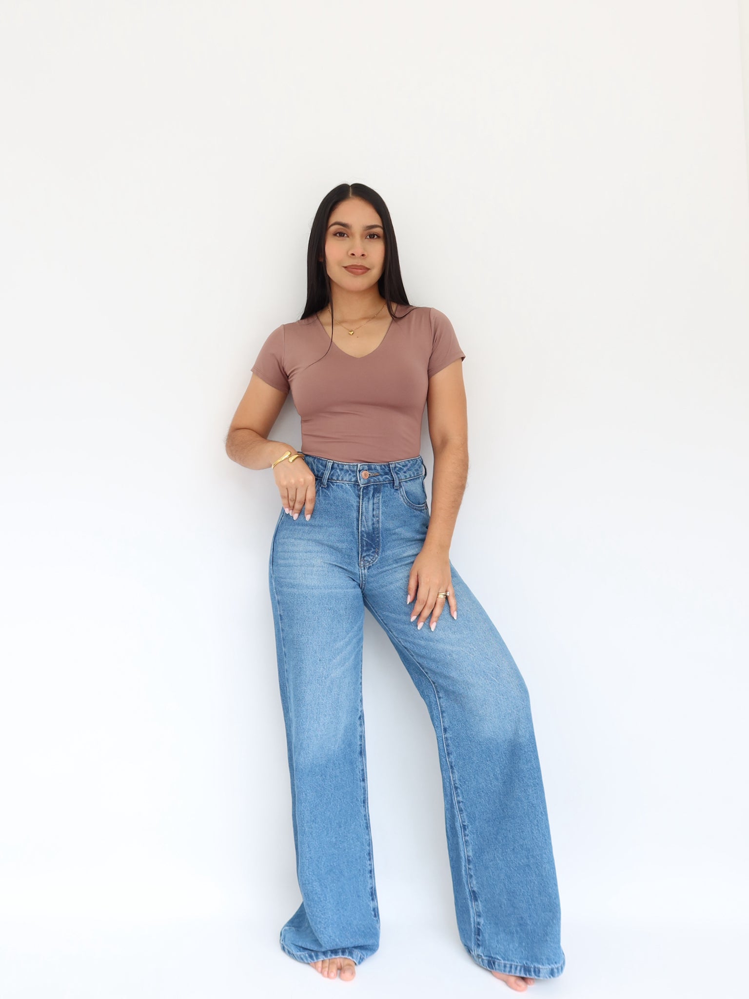 Camiseta sophie 2.0 cafe| SKINFLEX