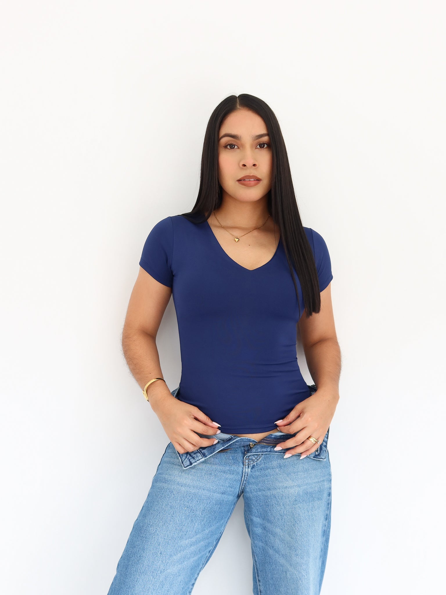 Camiseta sophie 2.0 azul| SKINFLEX