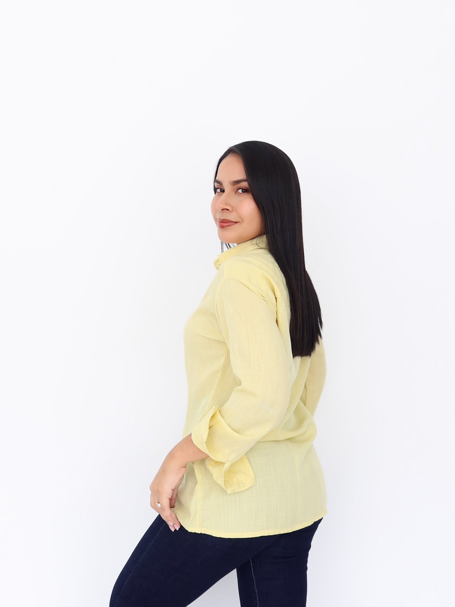 Camisa Oversize amarillo