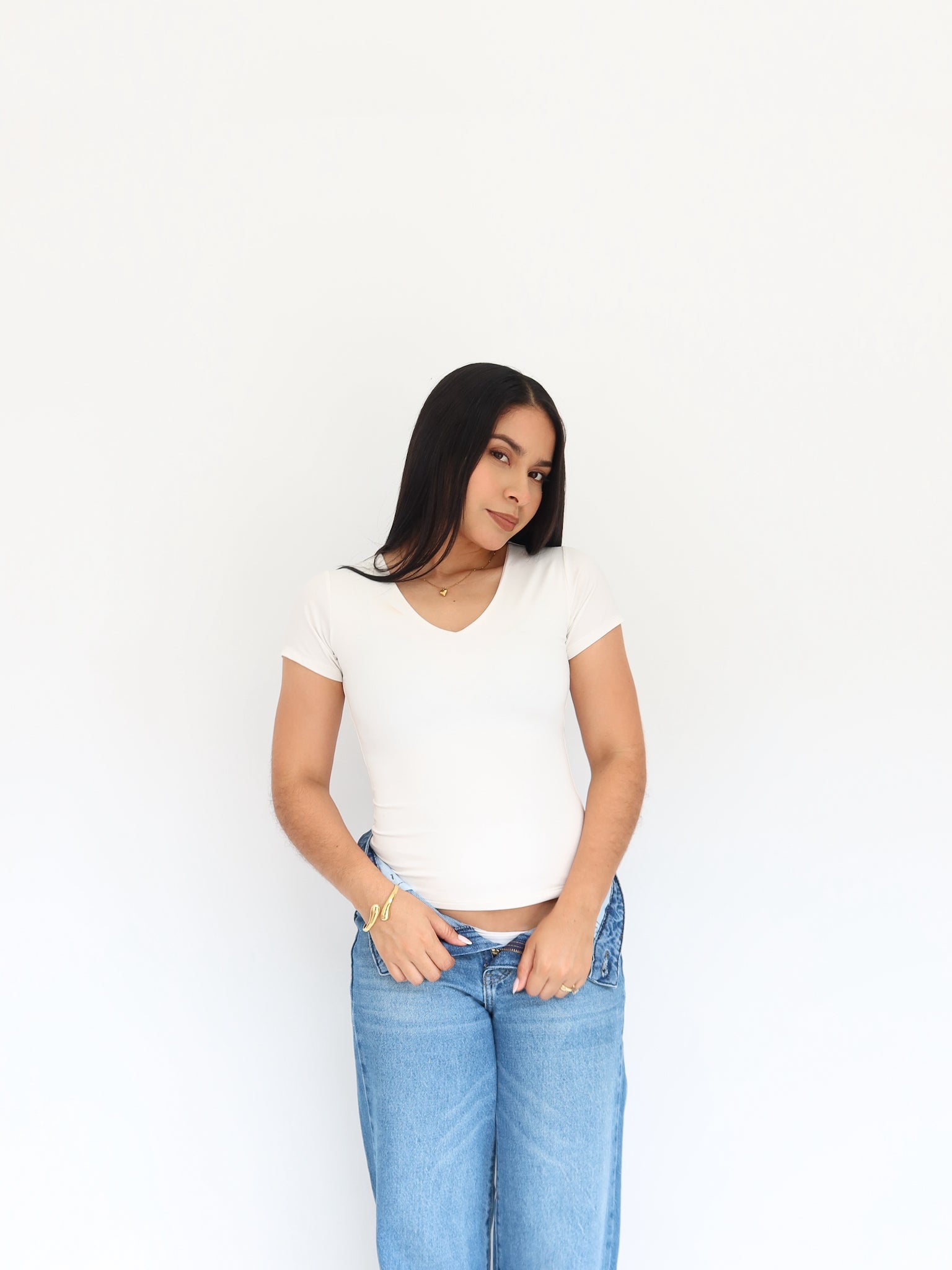 Camiseta sophie 2.0 off white| SKINFLEX