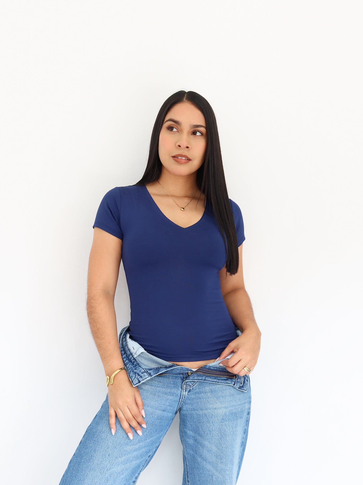 Camiseta sophie 2.0 azul| SKINFLEX
