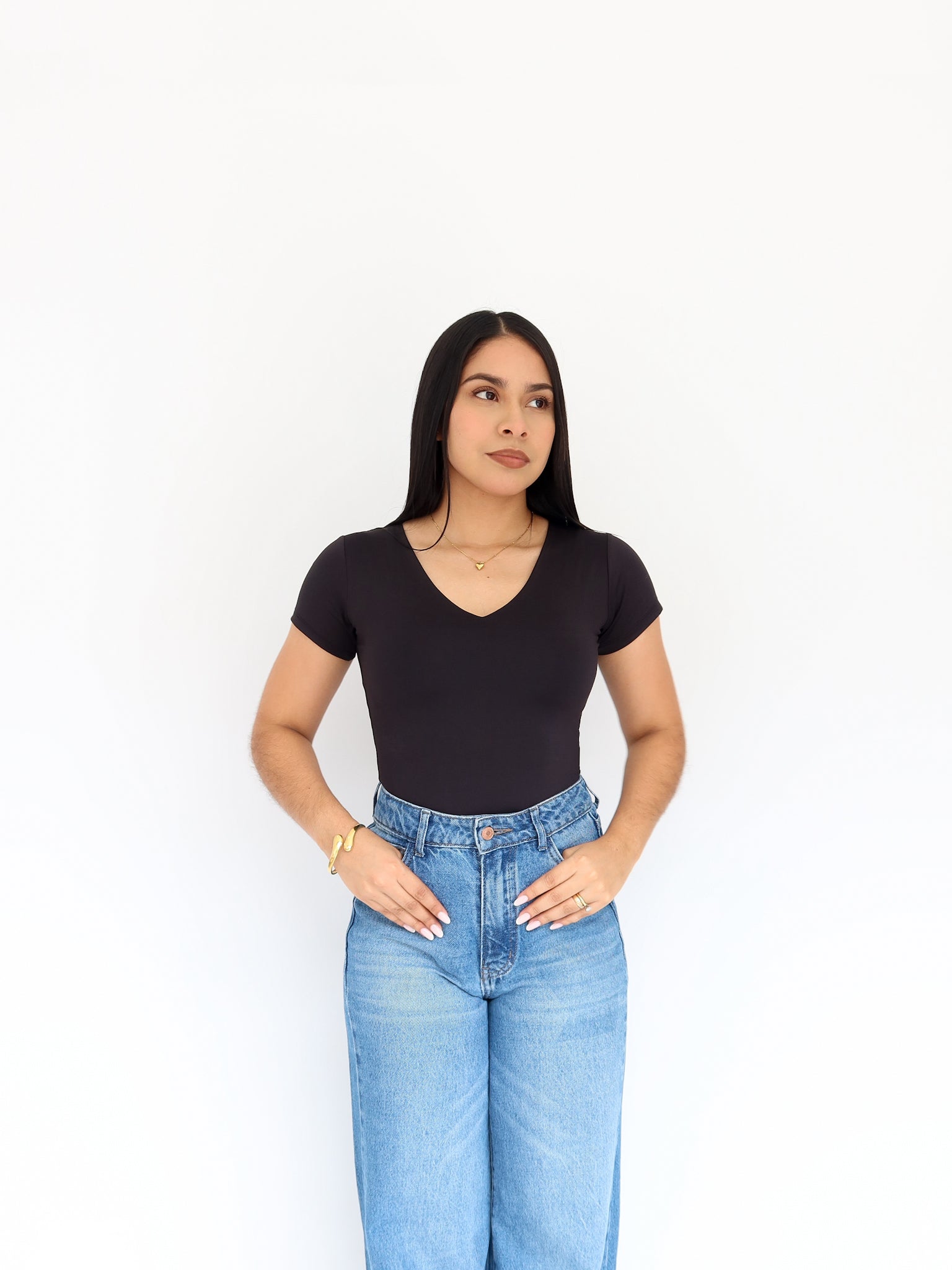 Camiseta sophie 2.0 negra | SKINFLEX