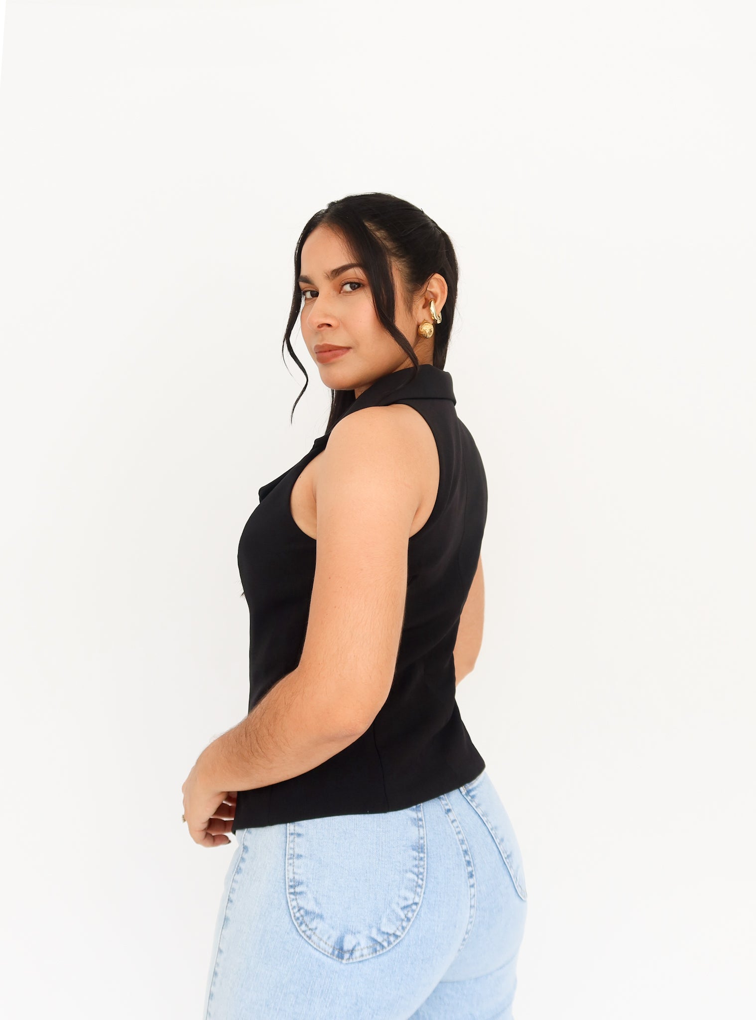 Chaleco Madison negro