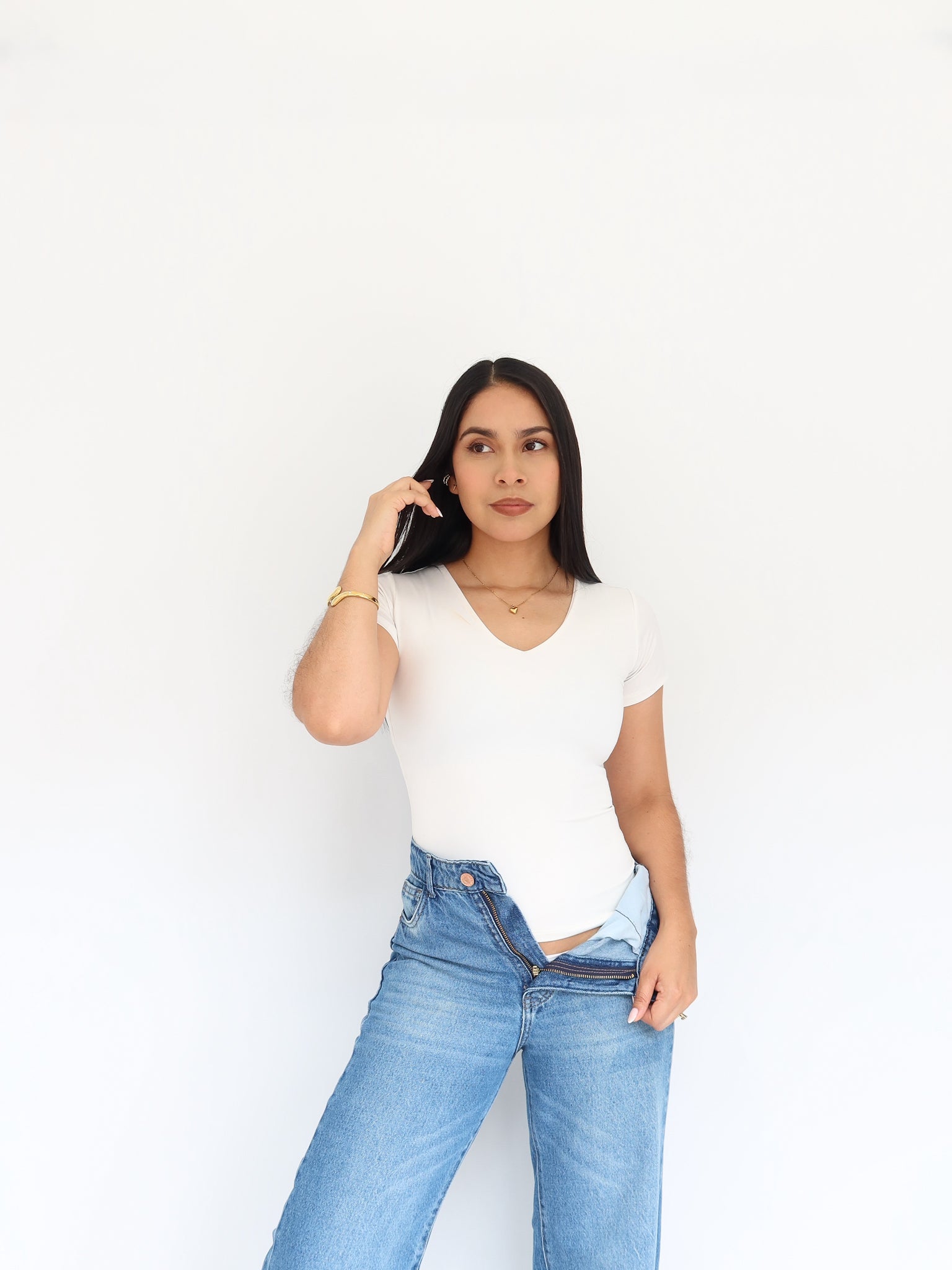 Camiseta sophie 2.0 off white| SKINFLEX
