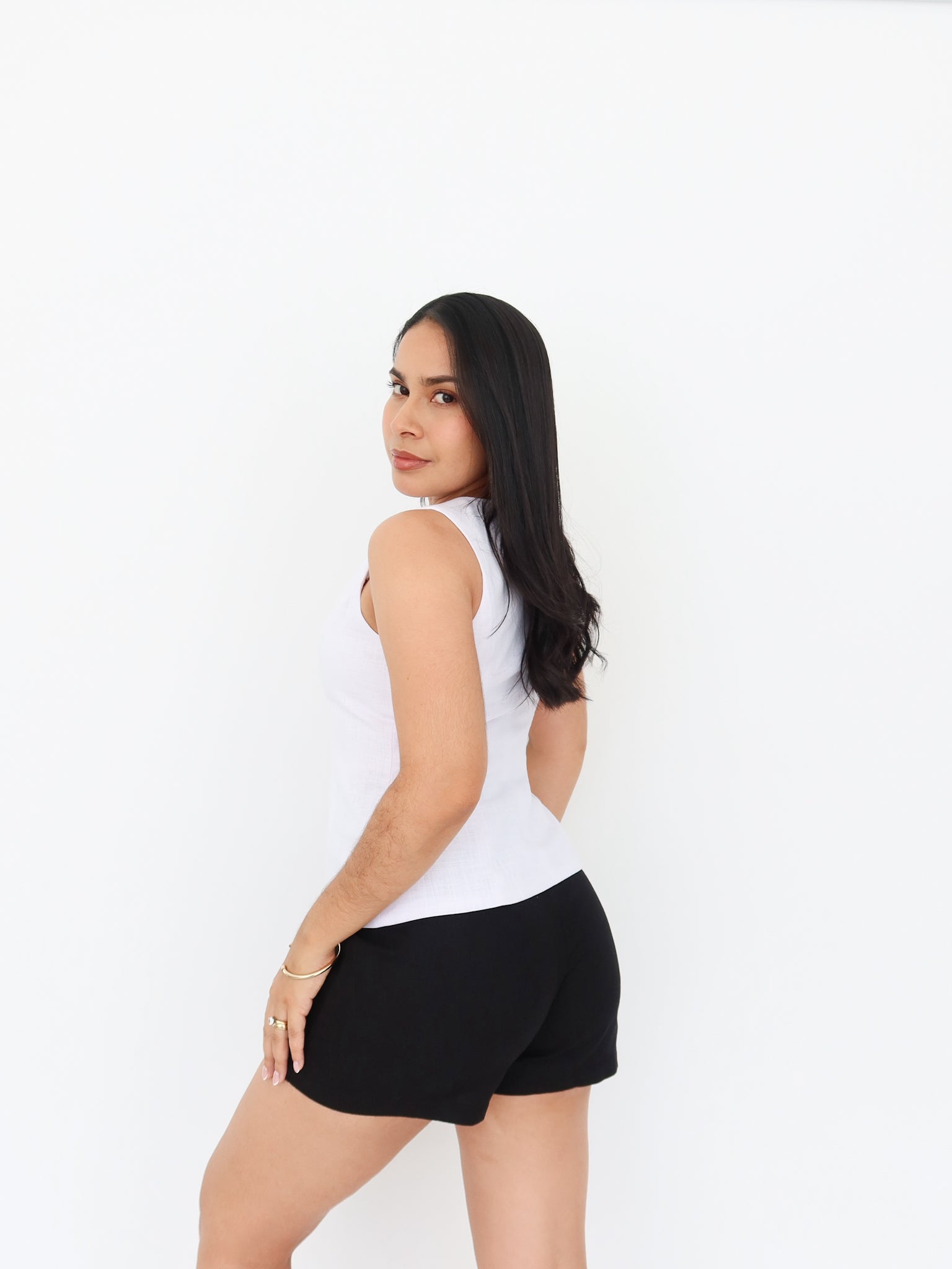 Chaleco santorini beige