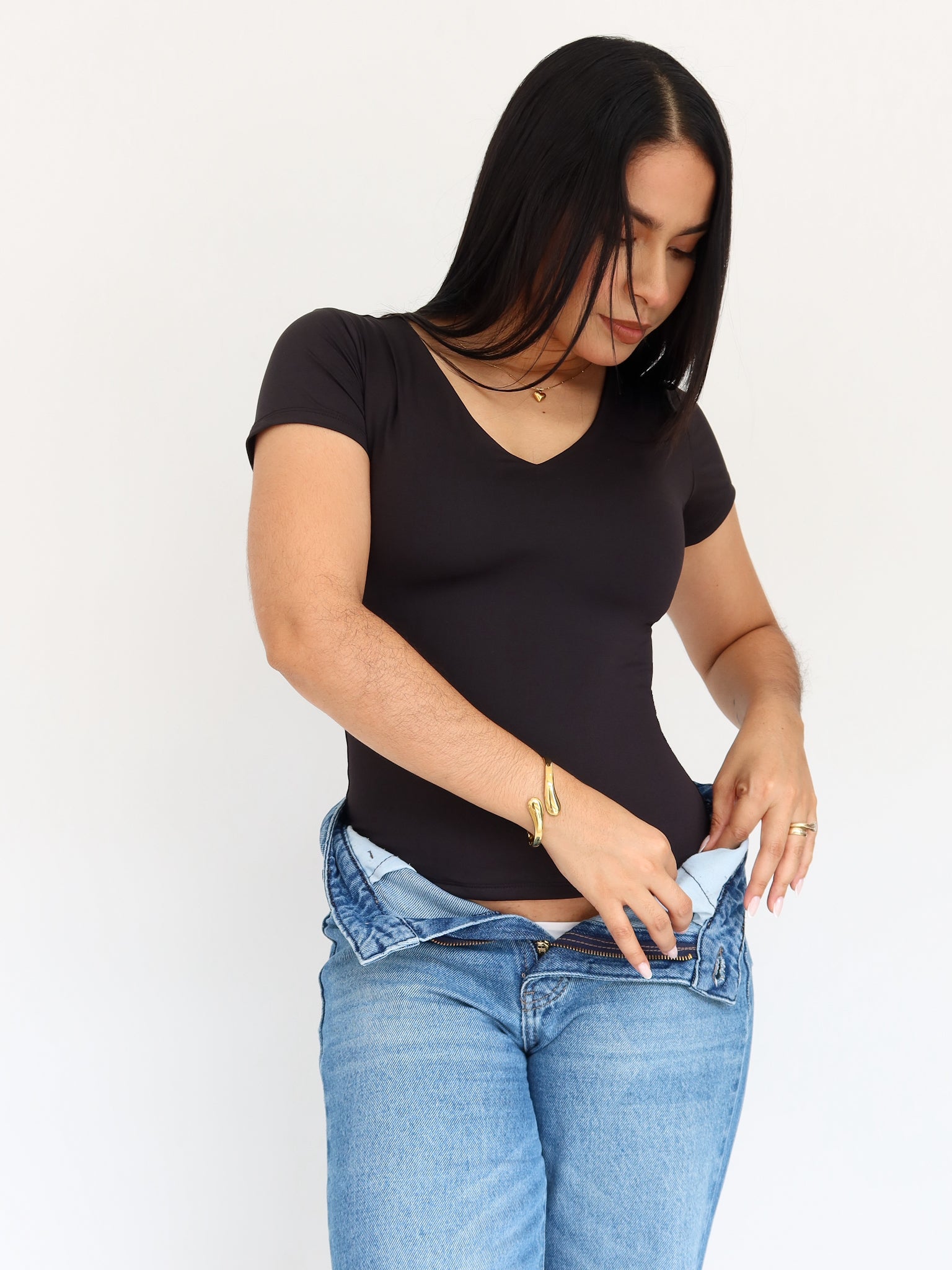 Camiseta sophie 2.0 negra | SKINFLEX