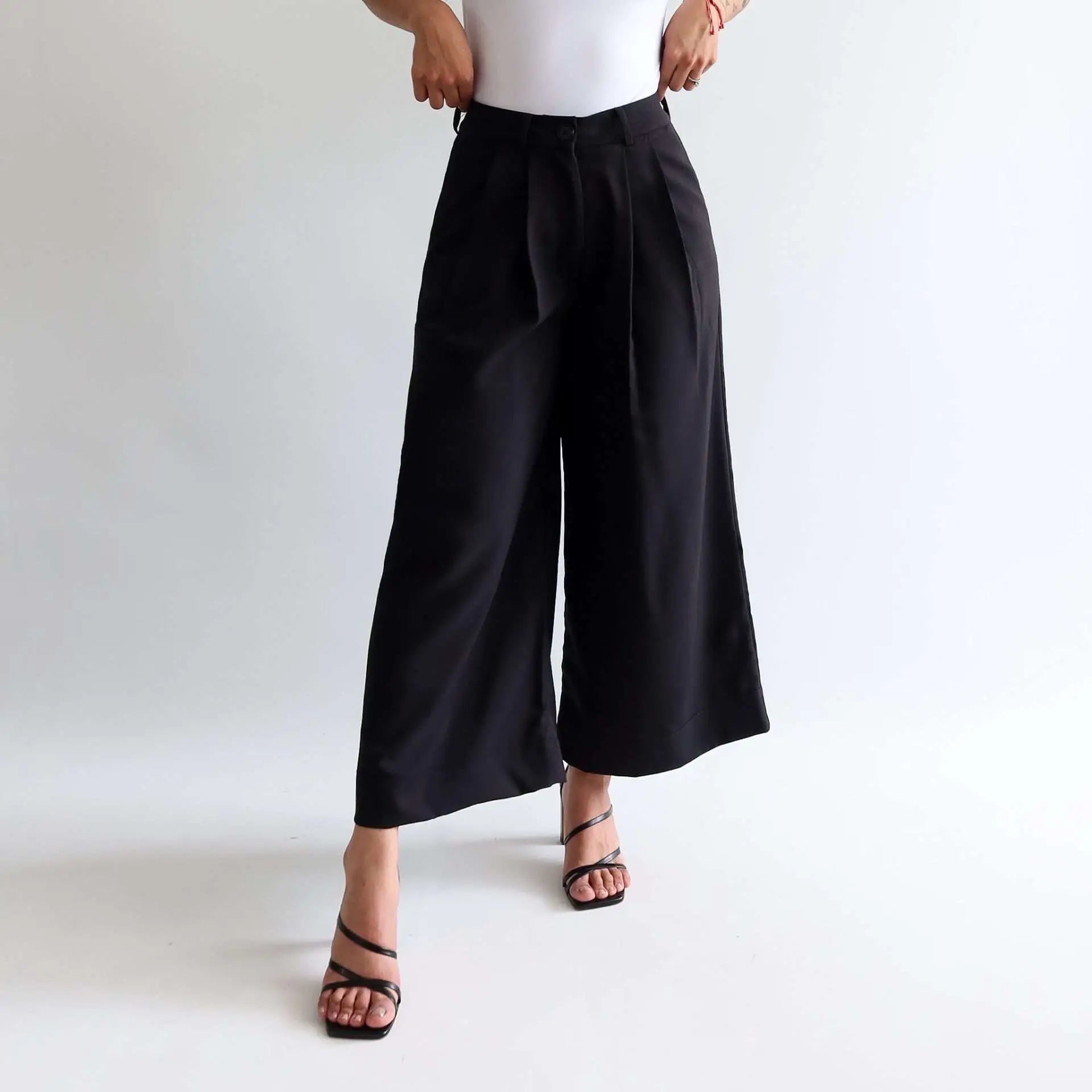 Palazzo pants negro
