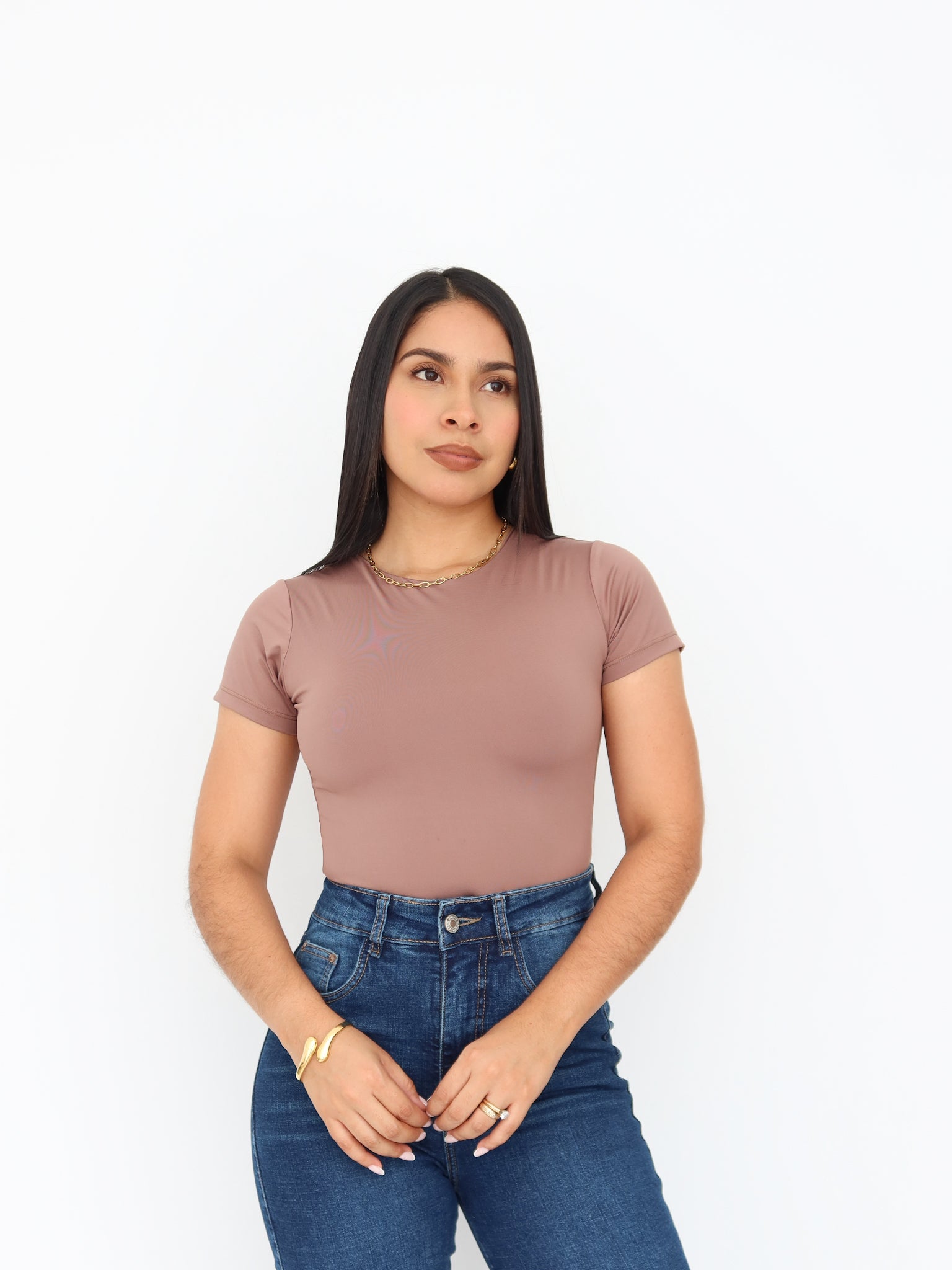 Camiseta 360 camel | SKINFLEX