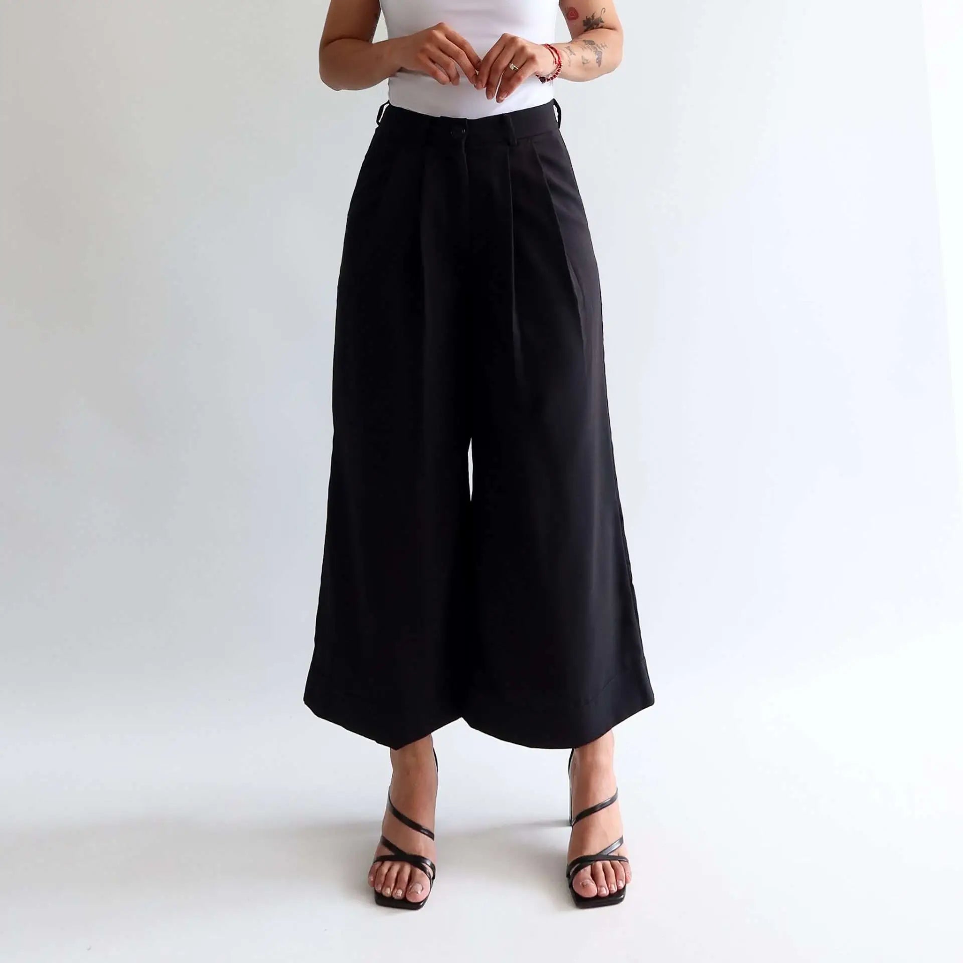 Palazzo pants negro