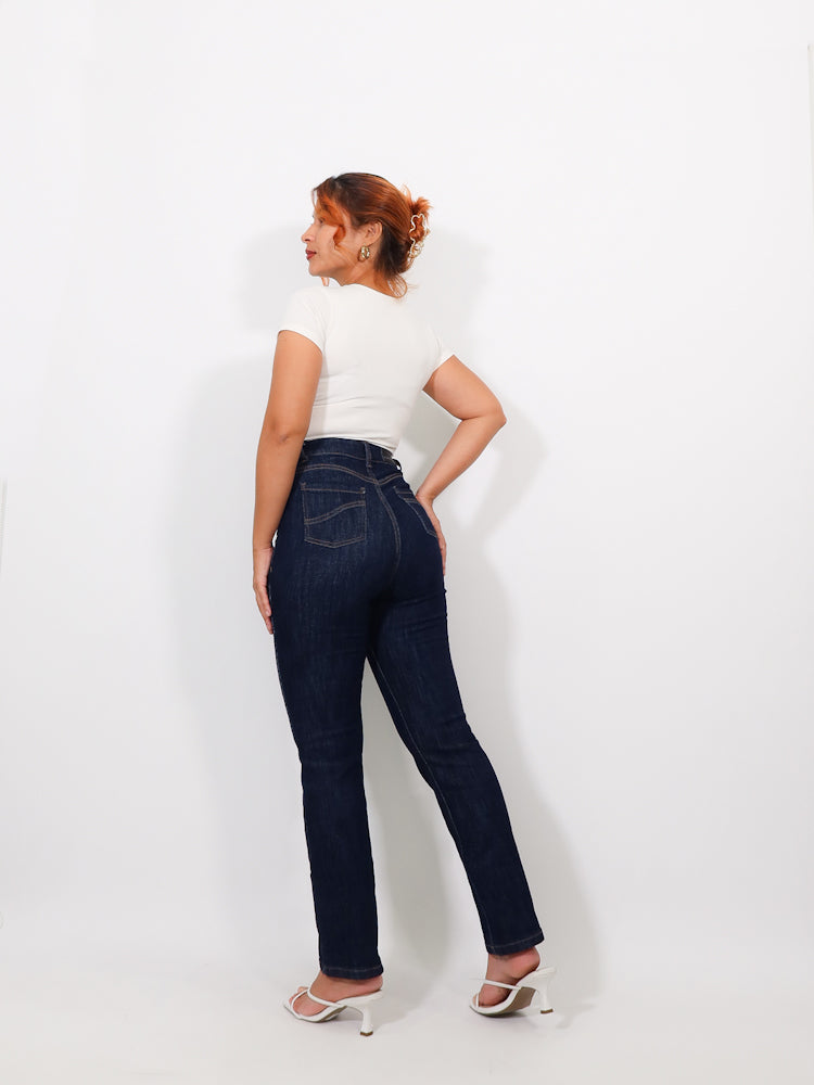 Slim regular jeans azul oscuro