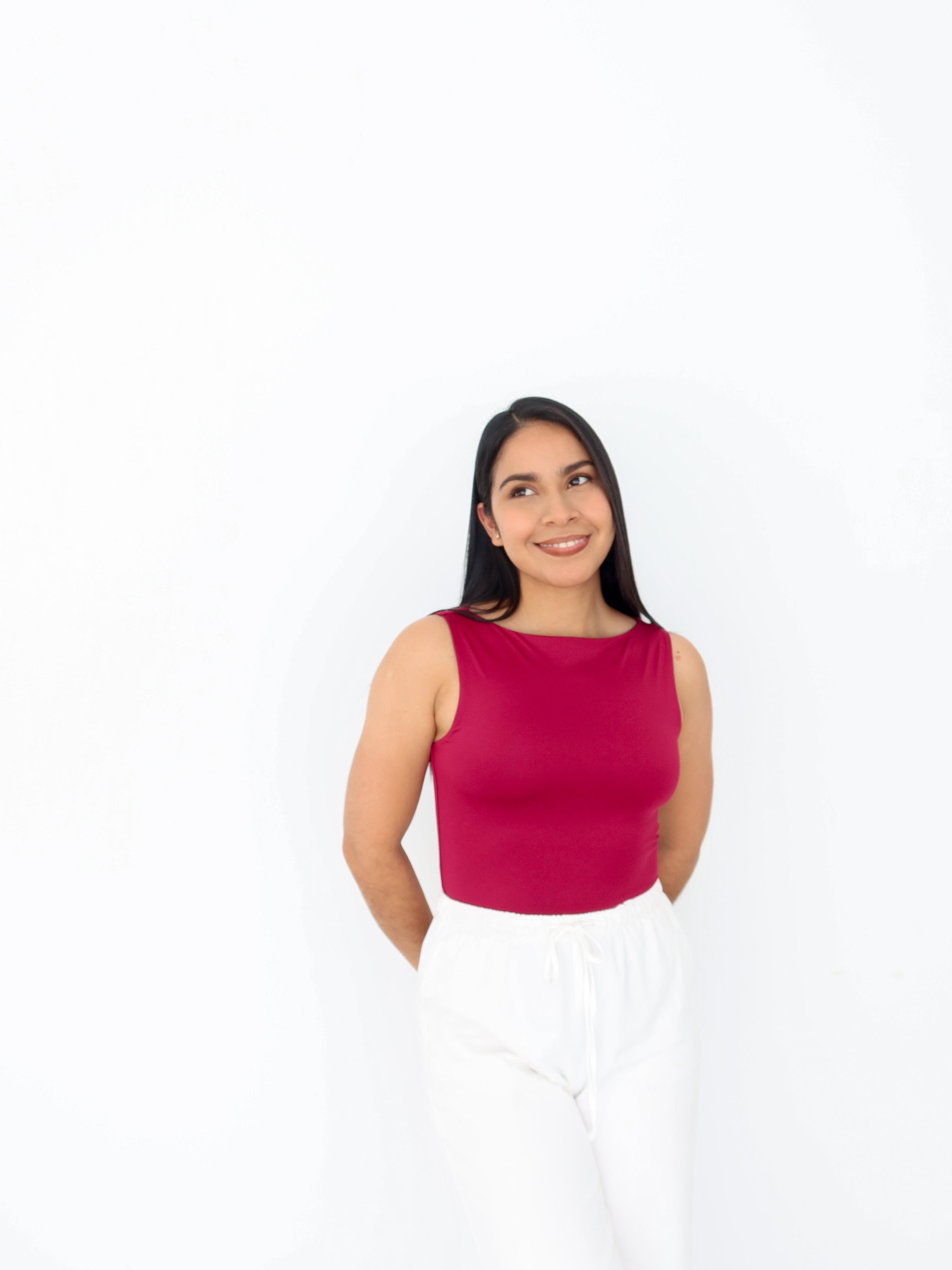 Blusa Olivia vino