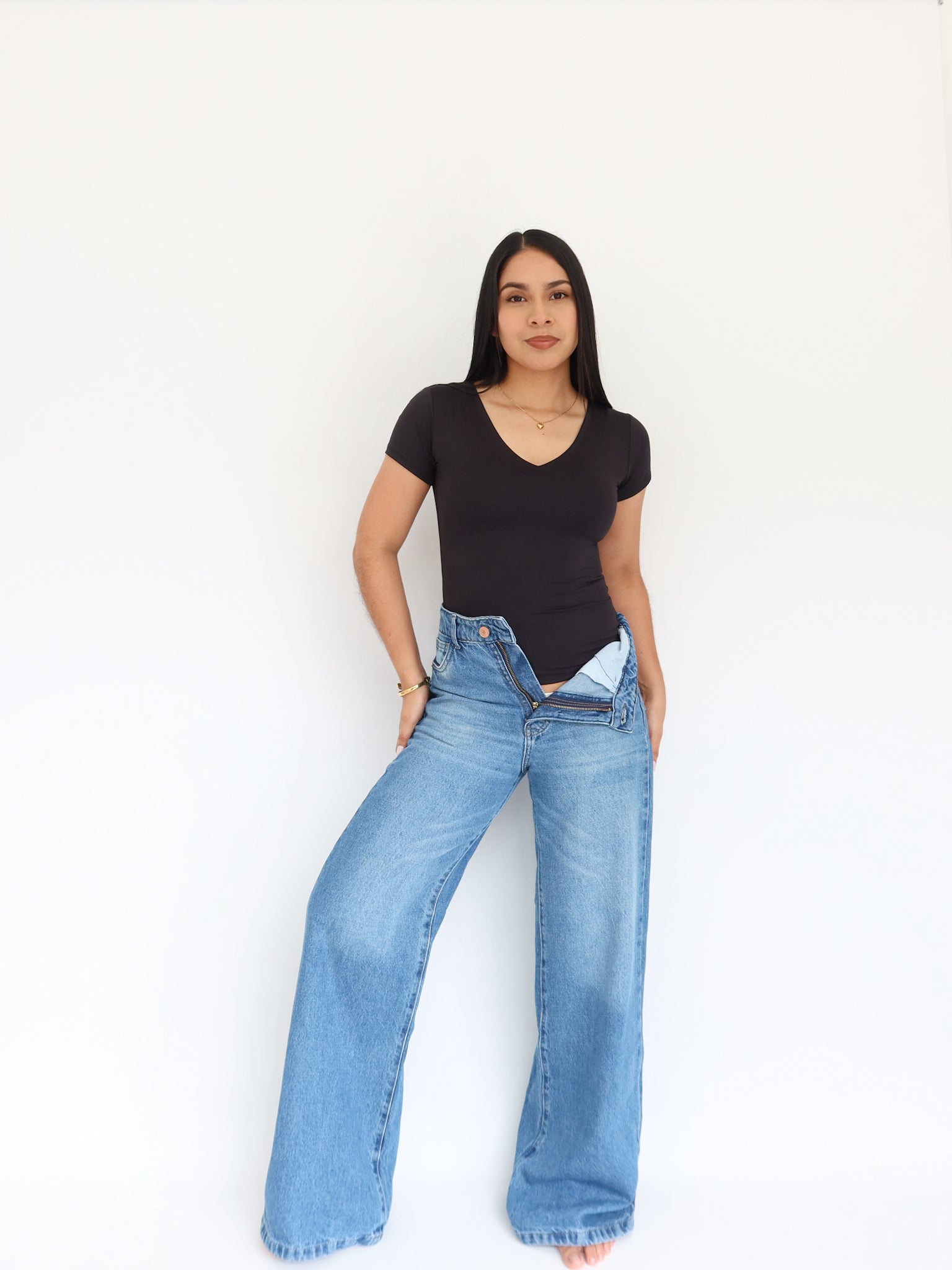 Camiseta sophie 2.0 negra | SKINFLEX
