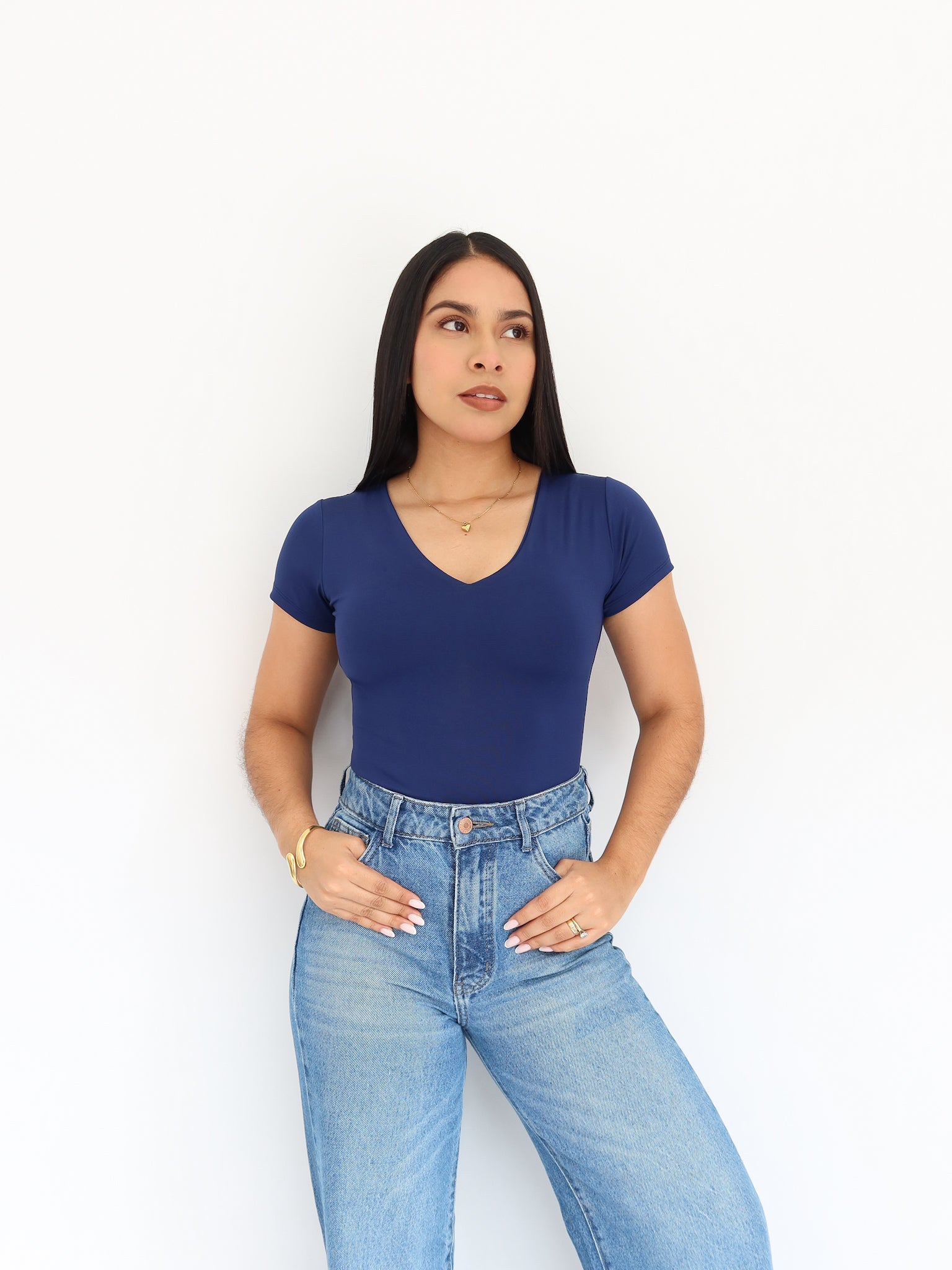 Camiseta sophie 2.0 azul| SKINFLEX