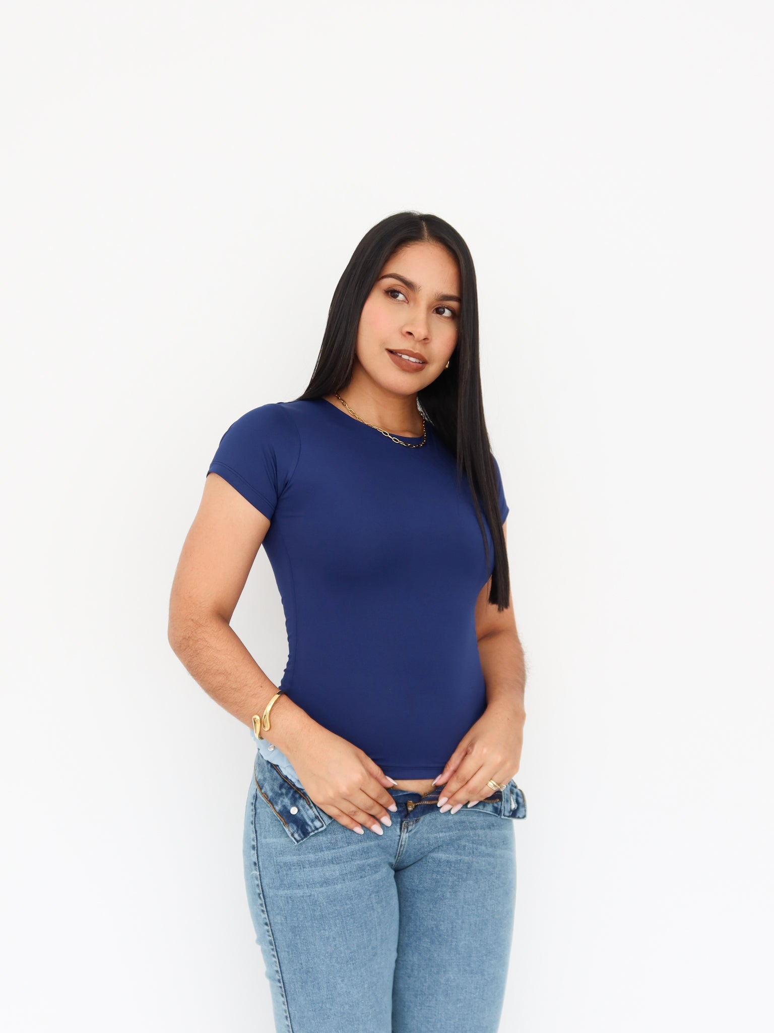 Camiseta 360 azul | SKINFLEX