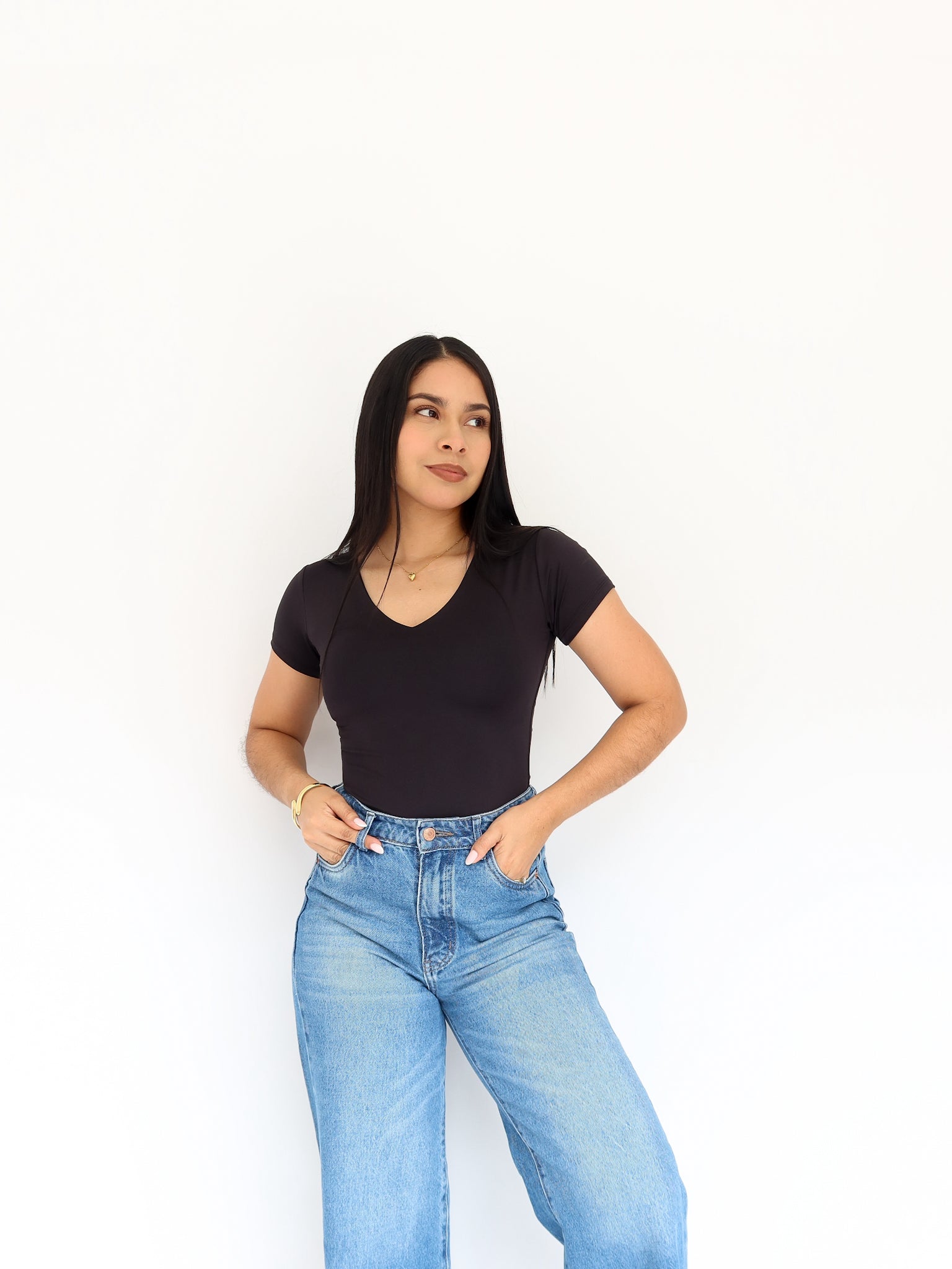 Camiseta sophie 2.0 negra | SKINFLEX