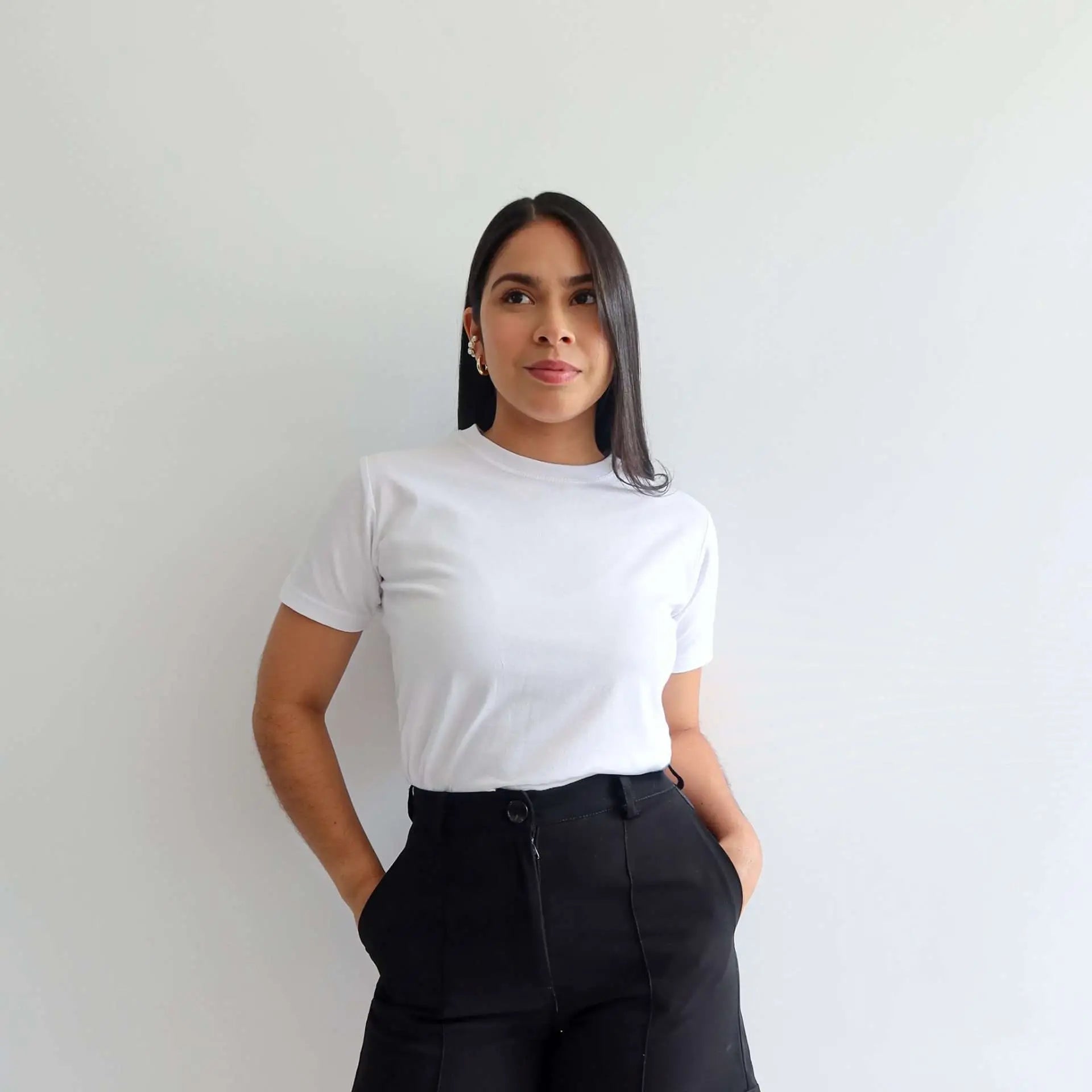 Camiseta basica blanca