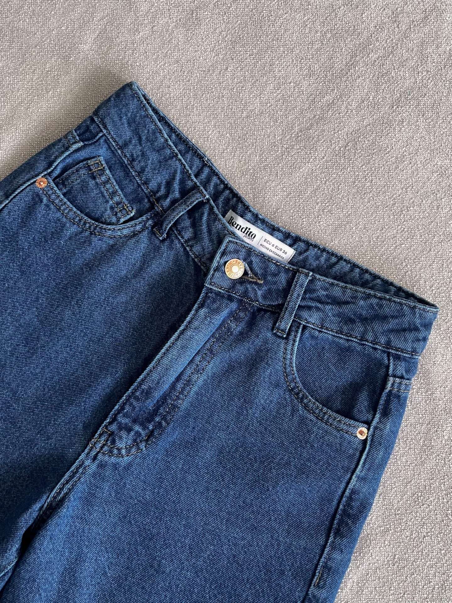 Bermuda jeans azul