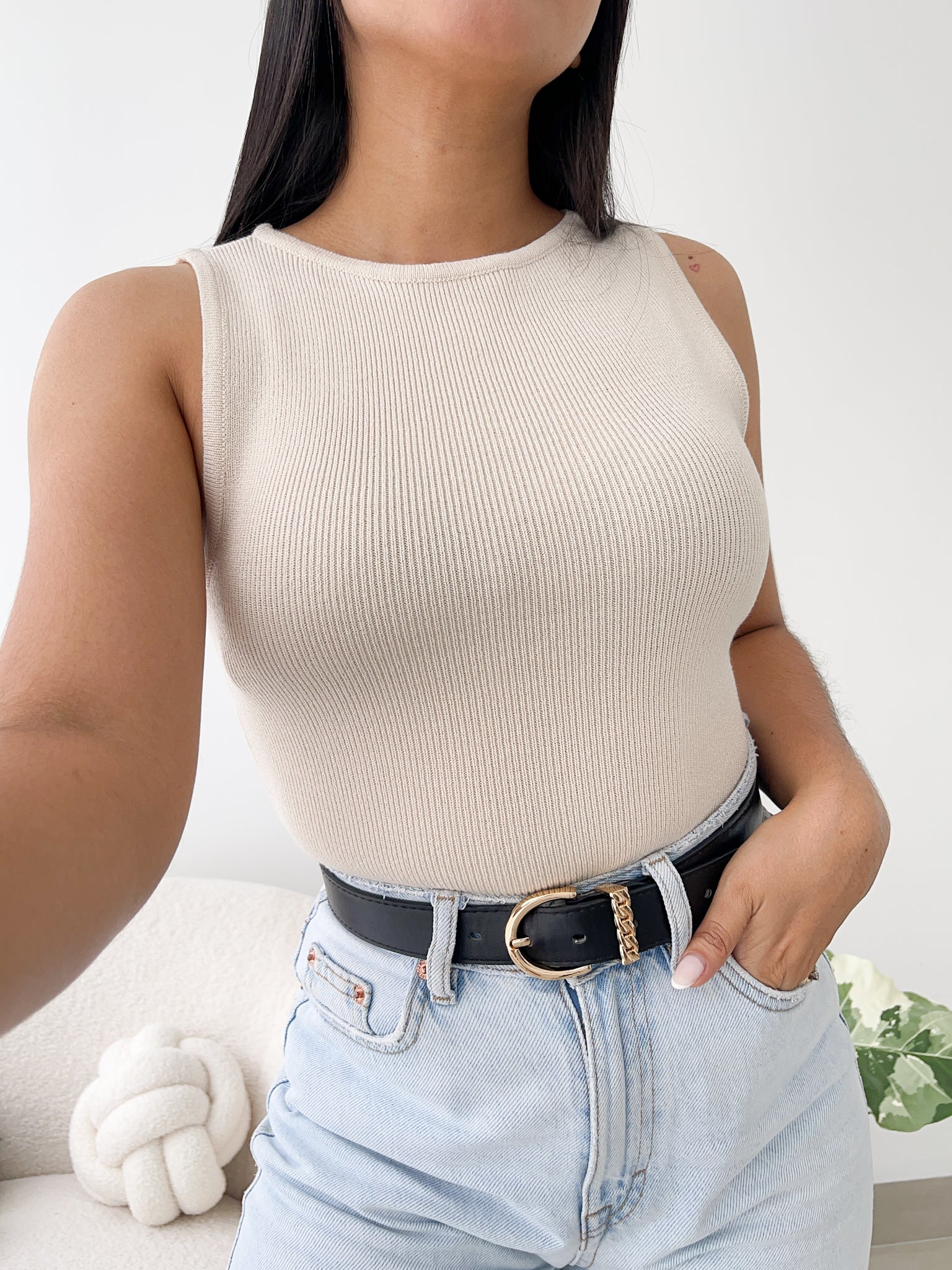 Blusa basica de punto