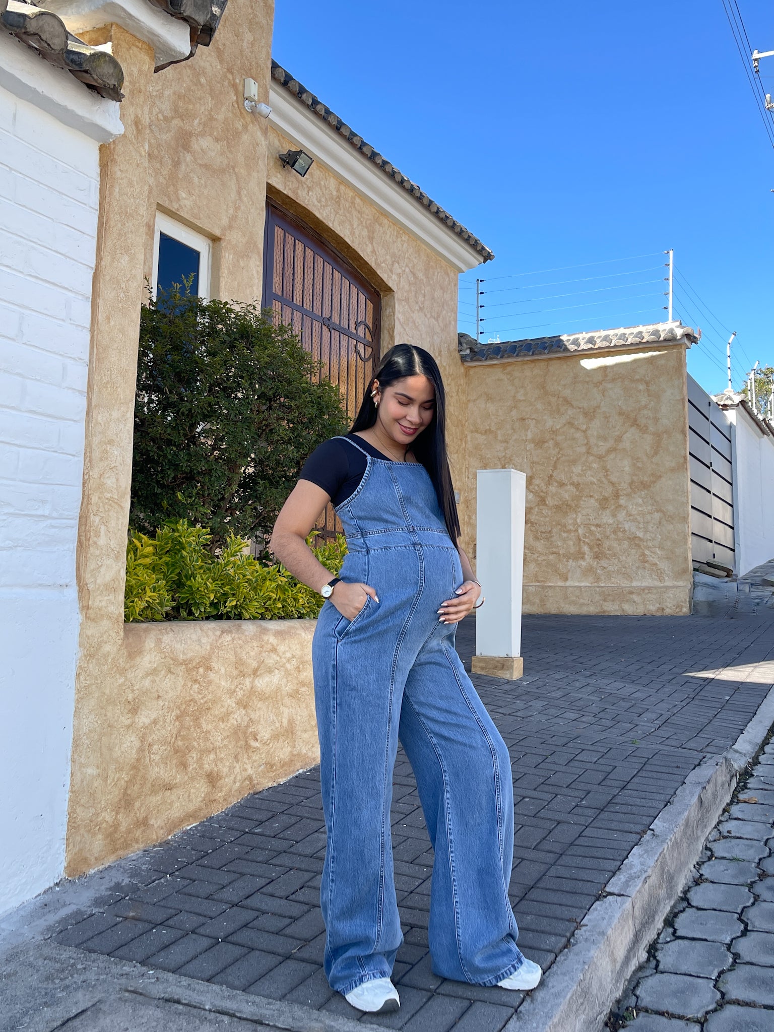 Enterizo denim Alondra