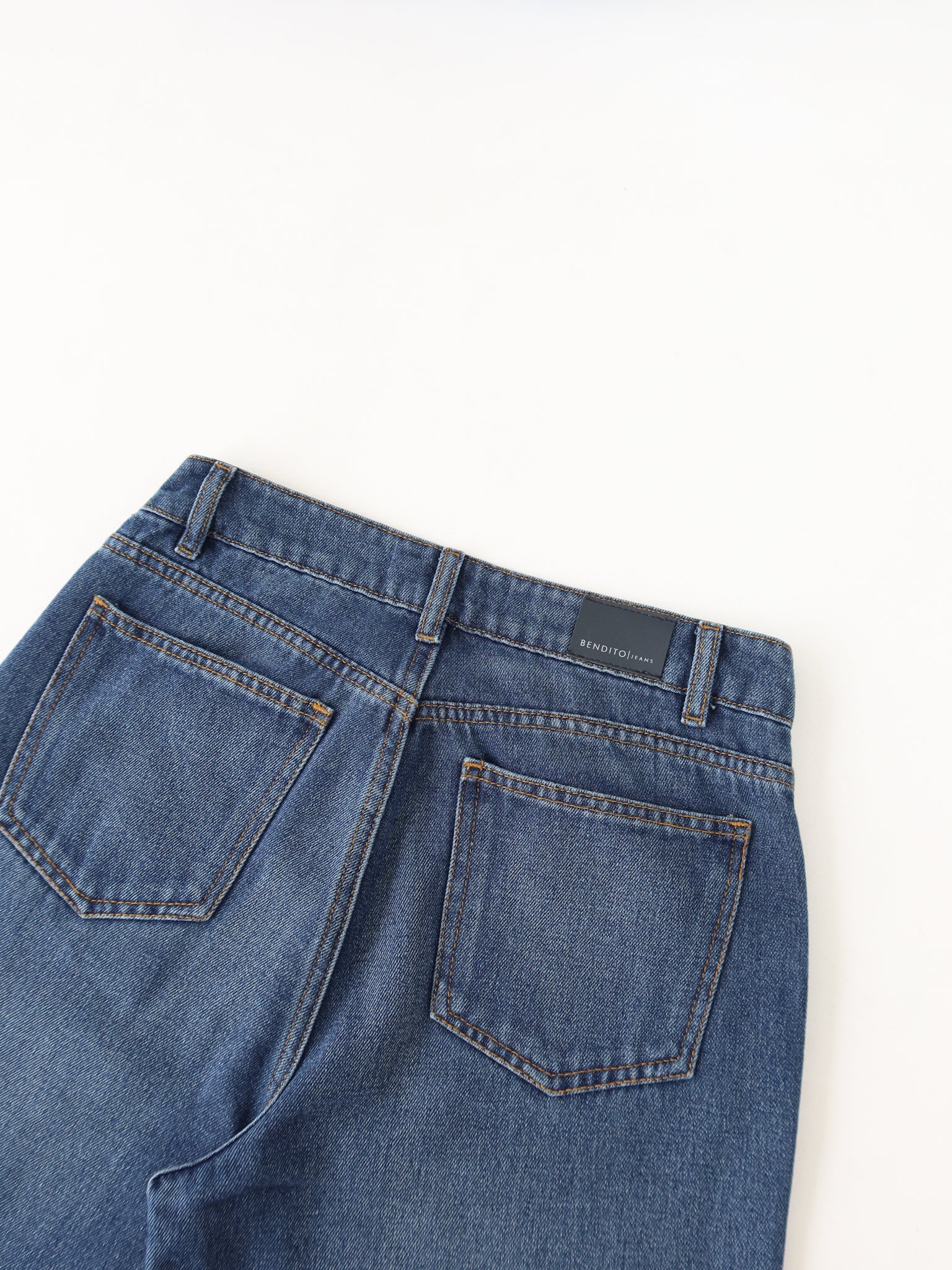 Baggy regular jeans azul