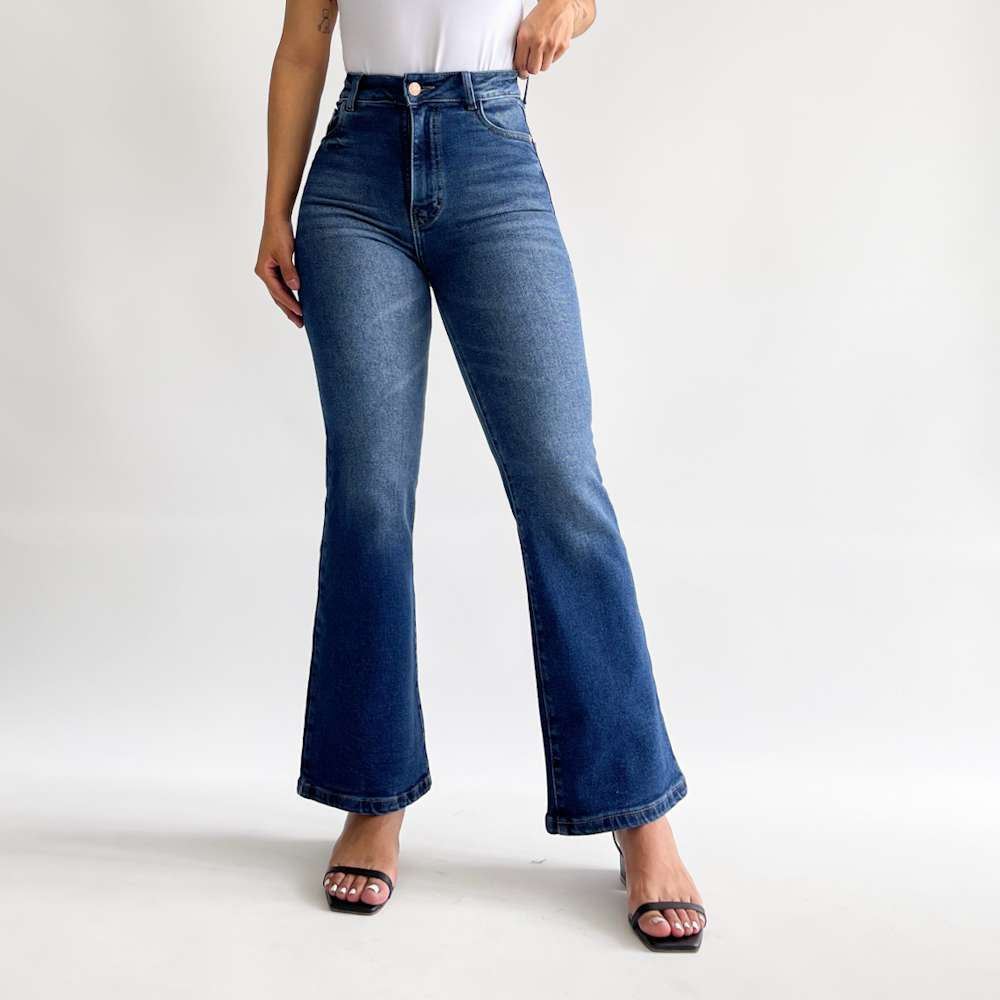 Mini bootcut jeans