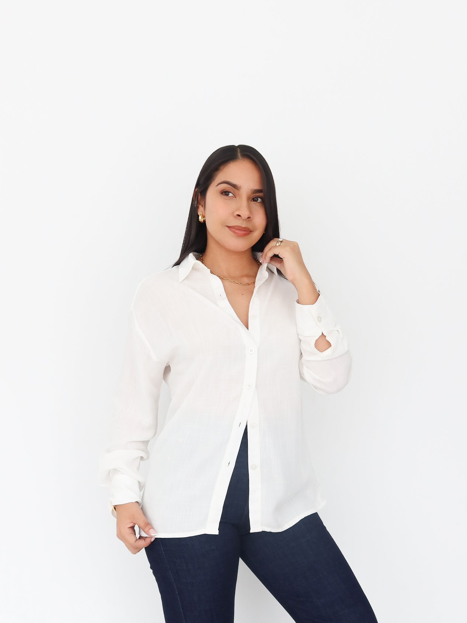 Camisa Oversize blanca