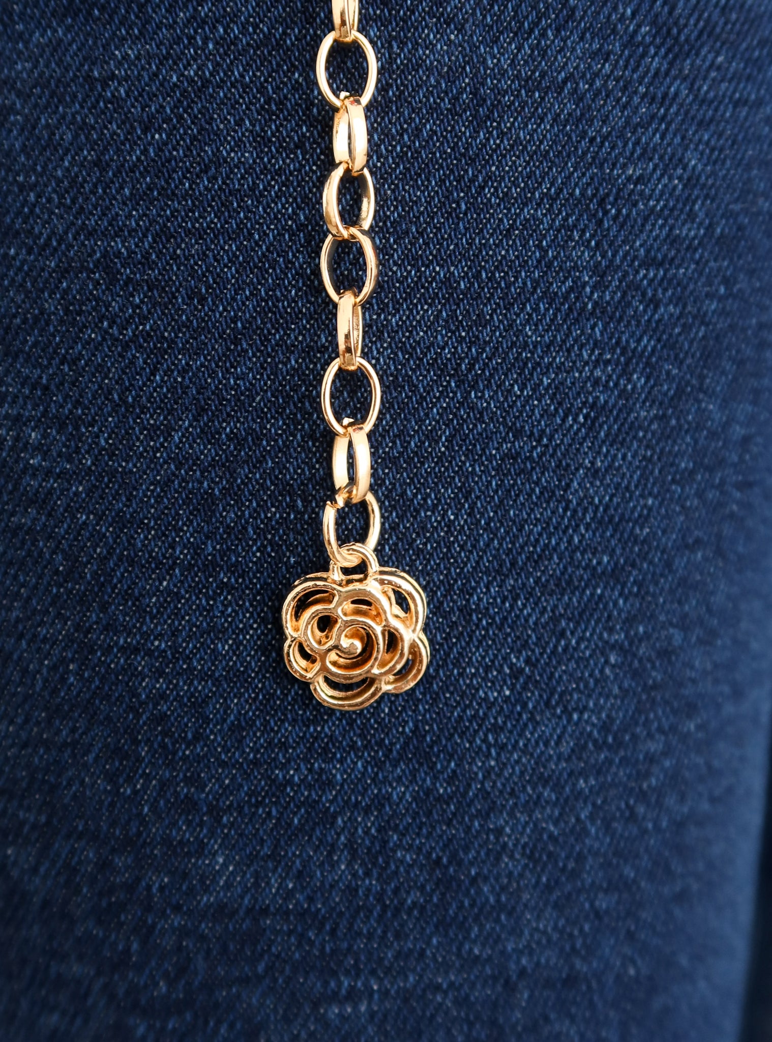 Cinturon metalico infinity