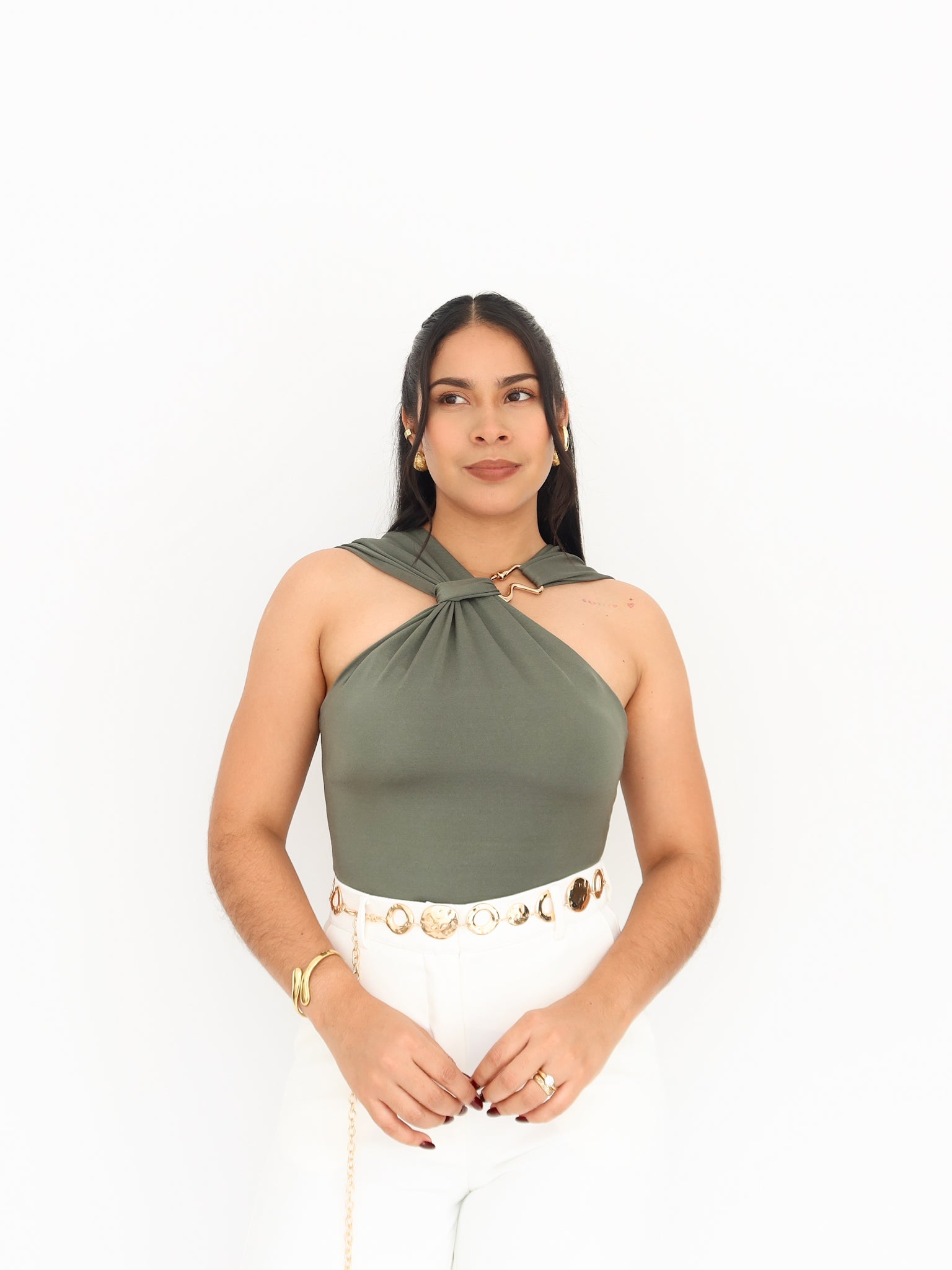 Blusa aura verde