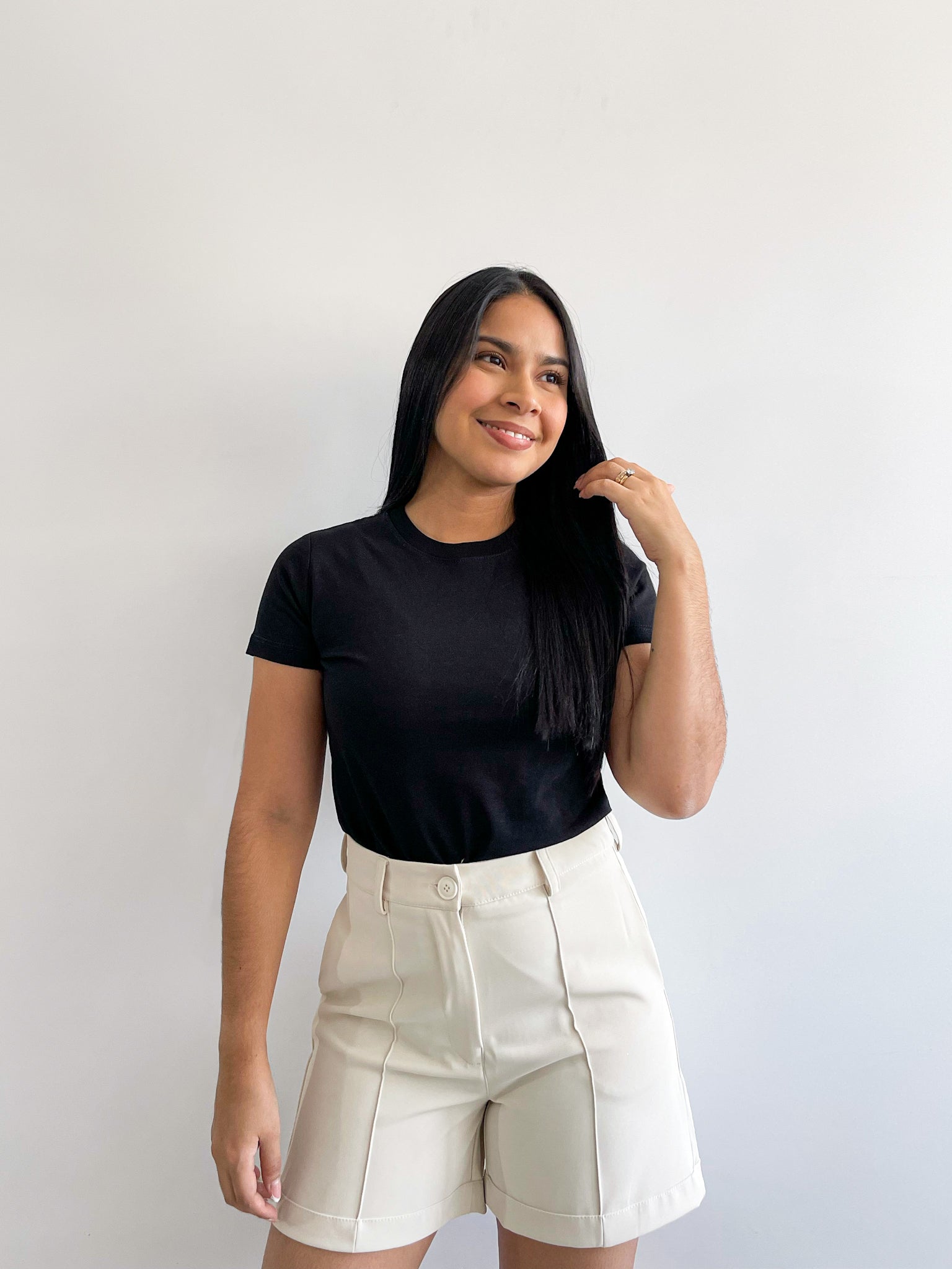 Camiseta basica negra