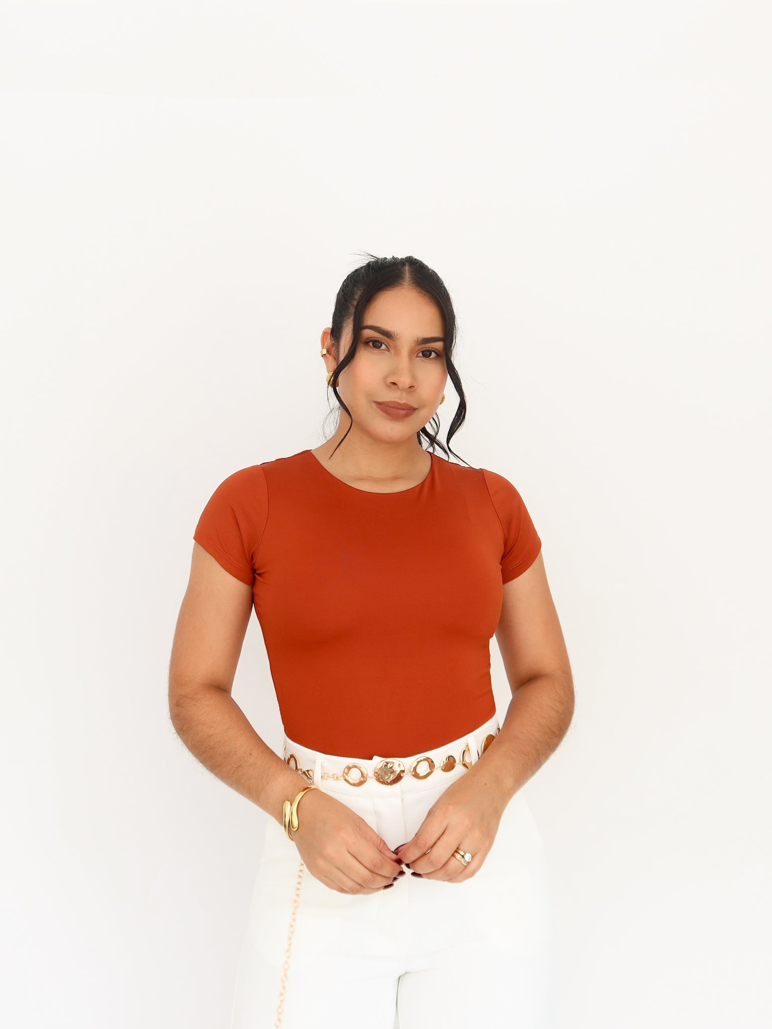 Camiseta 360 terracota | SKINFLEX