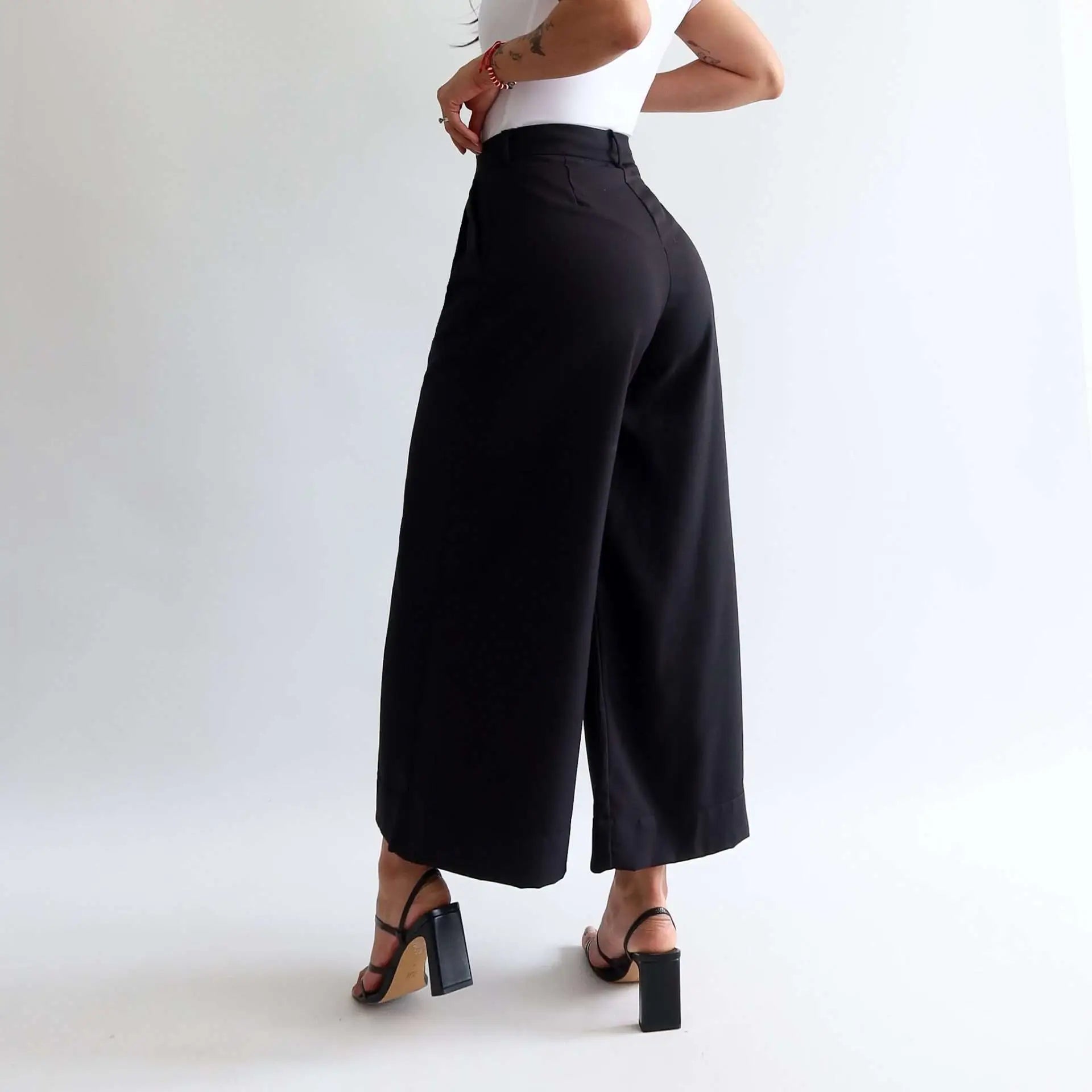 Palazzo pants negro