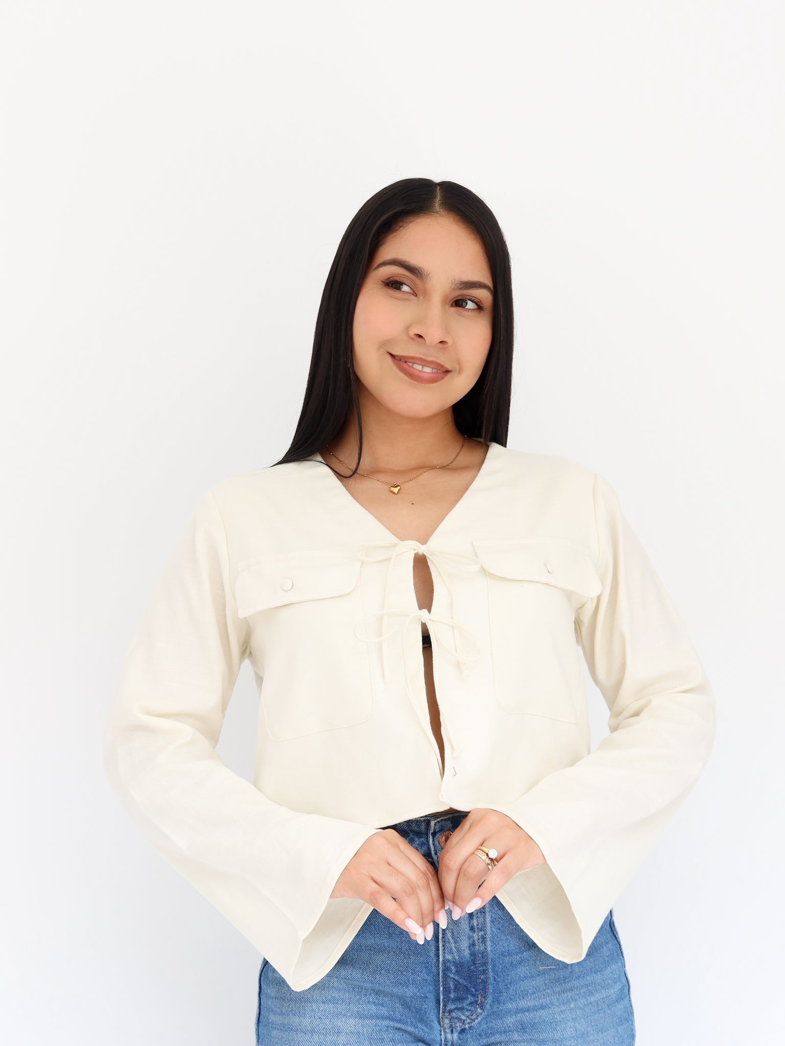 Blusa Luna off white