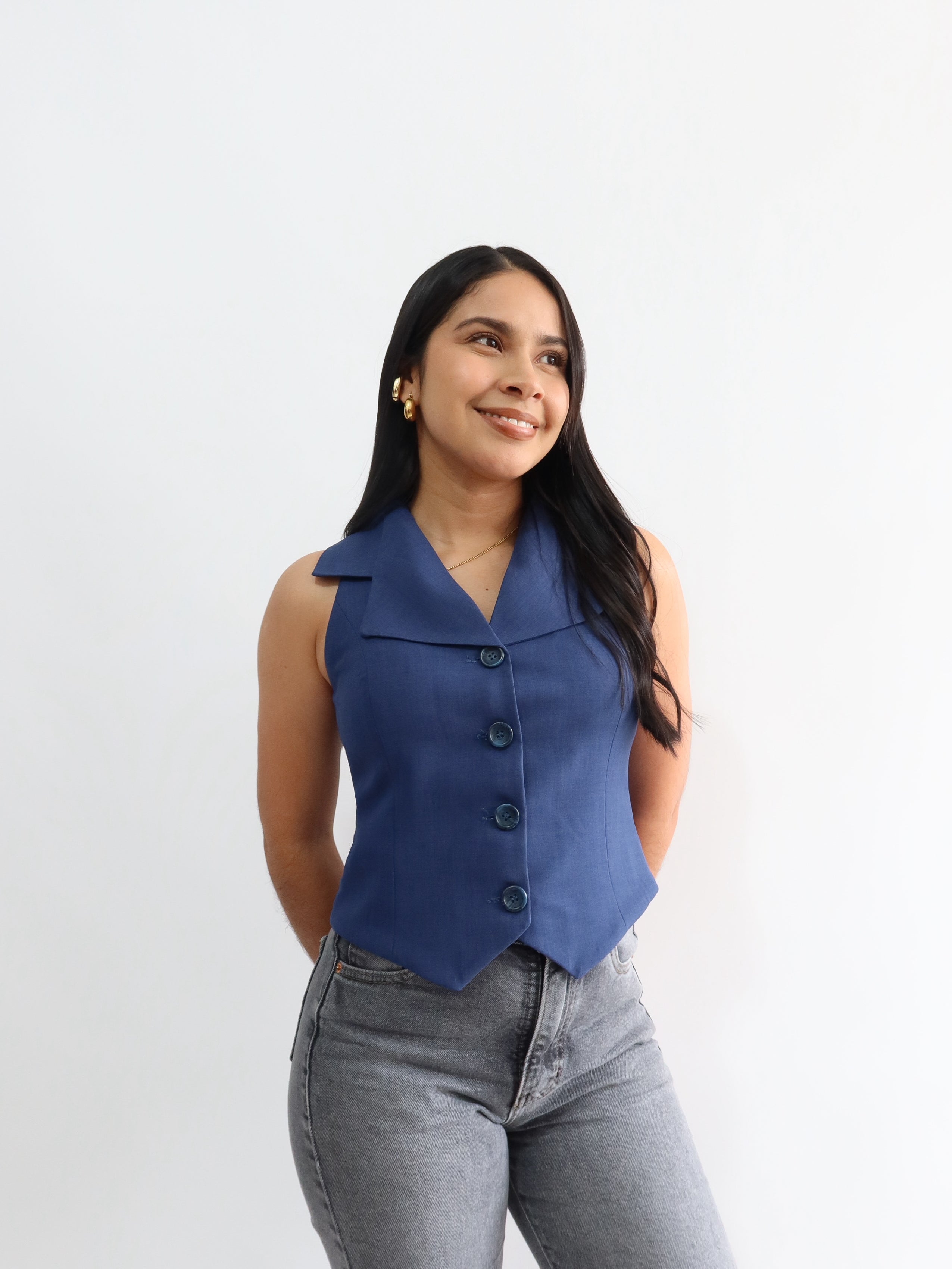 Chaleco Madison azul