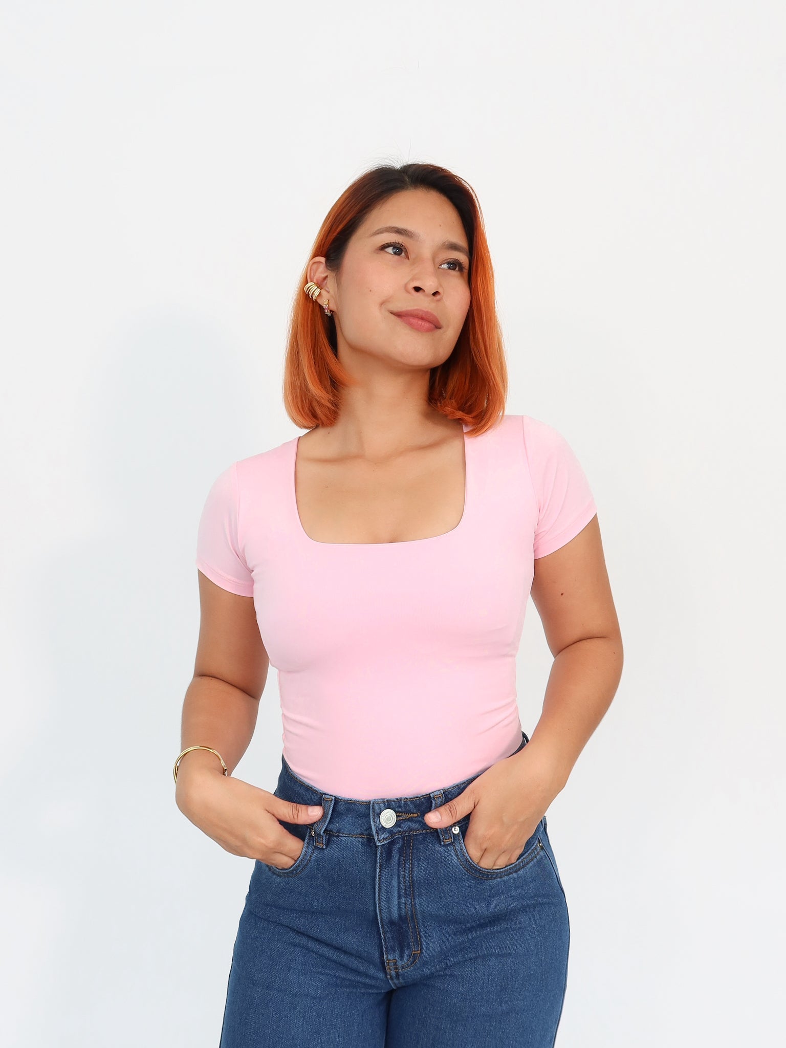 Camiseta regina rosada | SKINFLEX