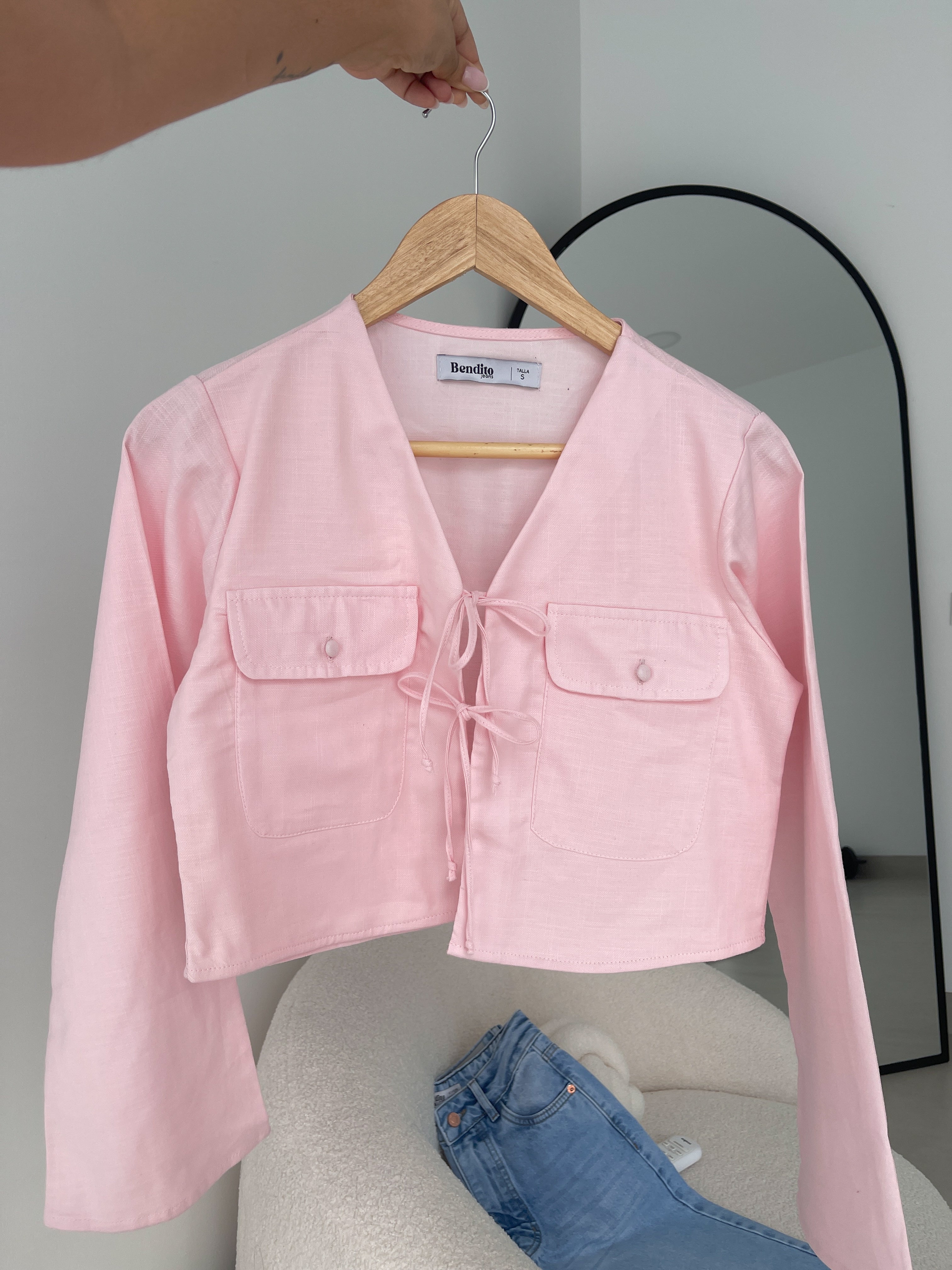 Blusa Luna rosada