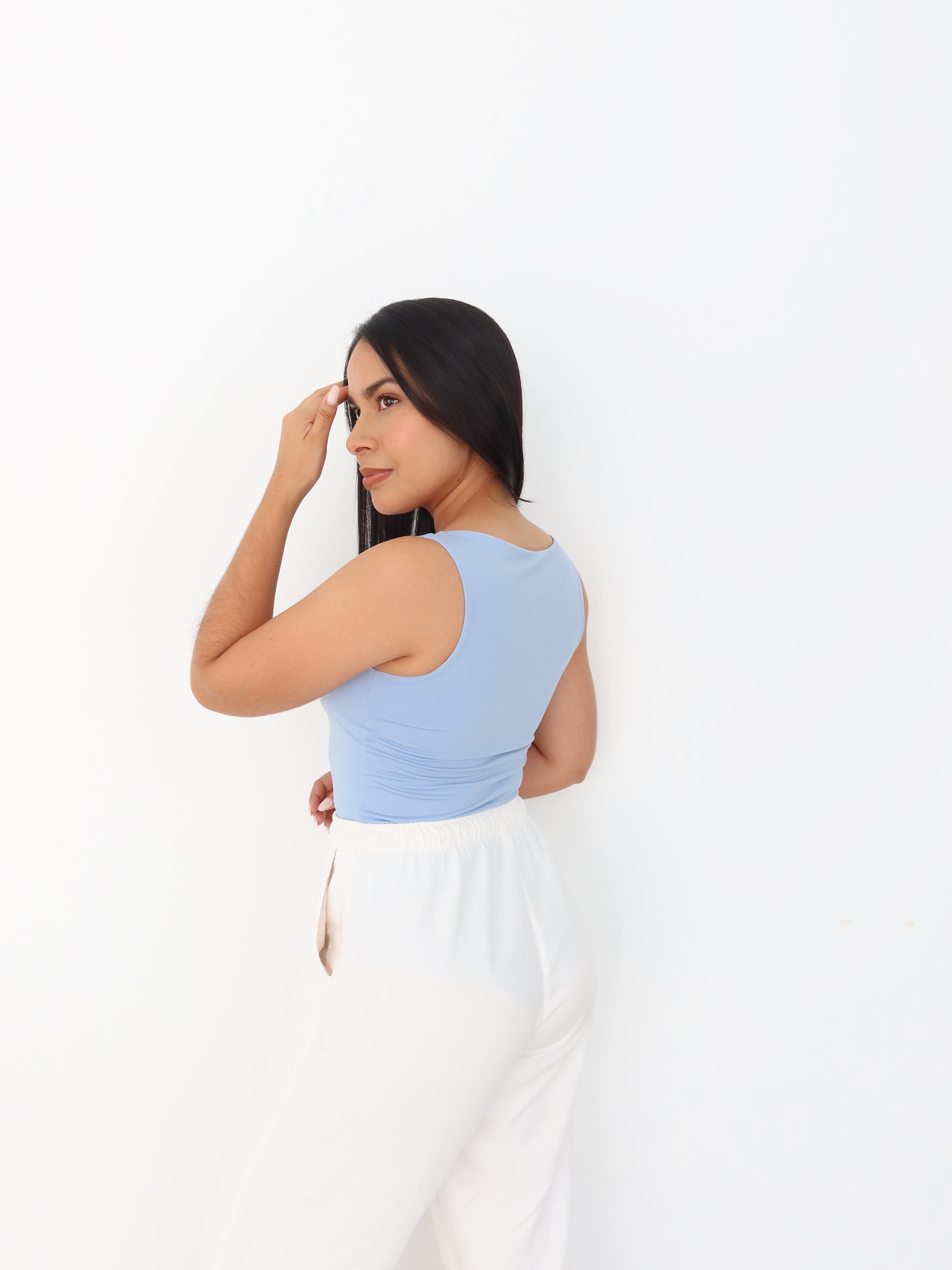 Blusa Olivia celeste