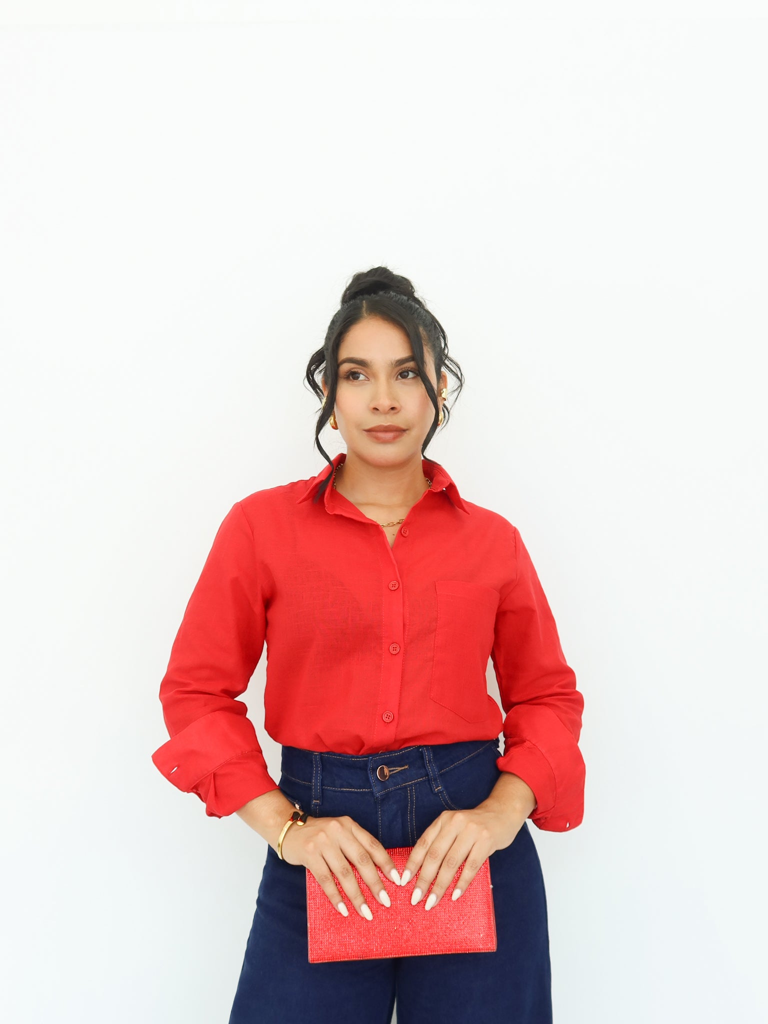 Camisa Oversize roja