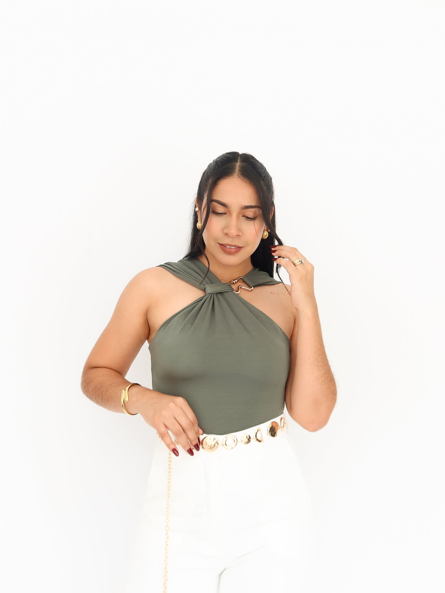 Blusa aura verde