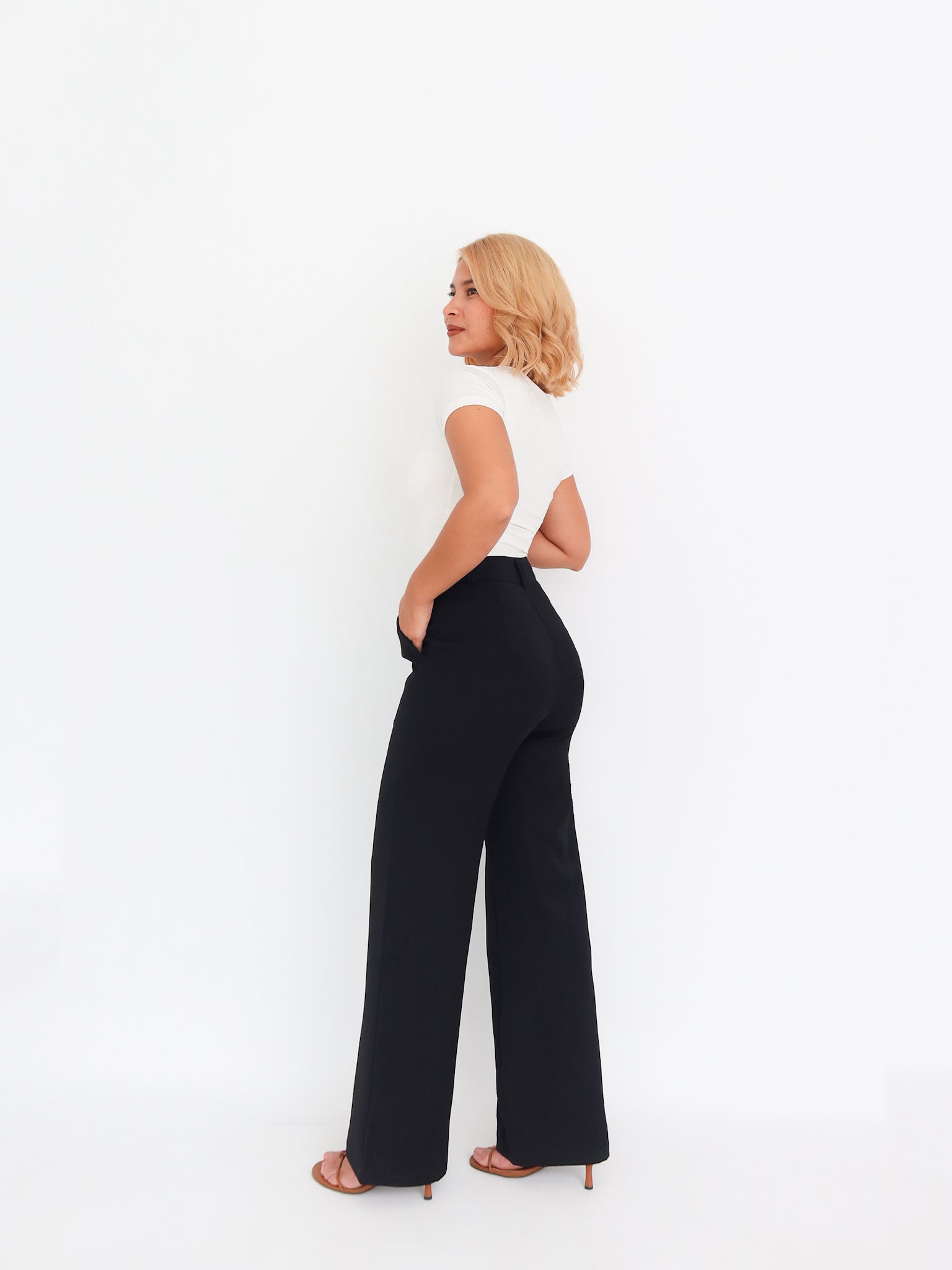 Straight pants vena negro