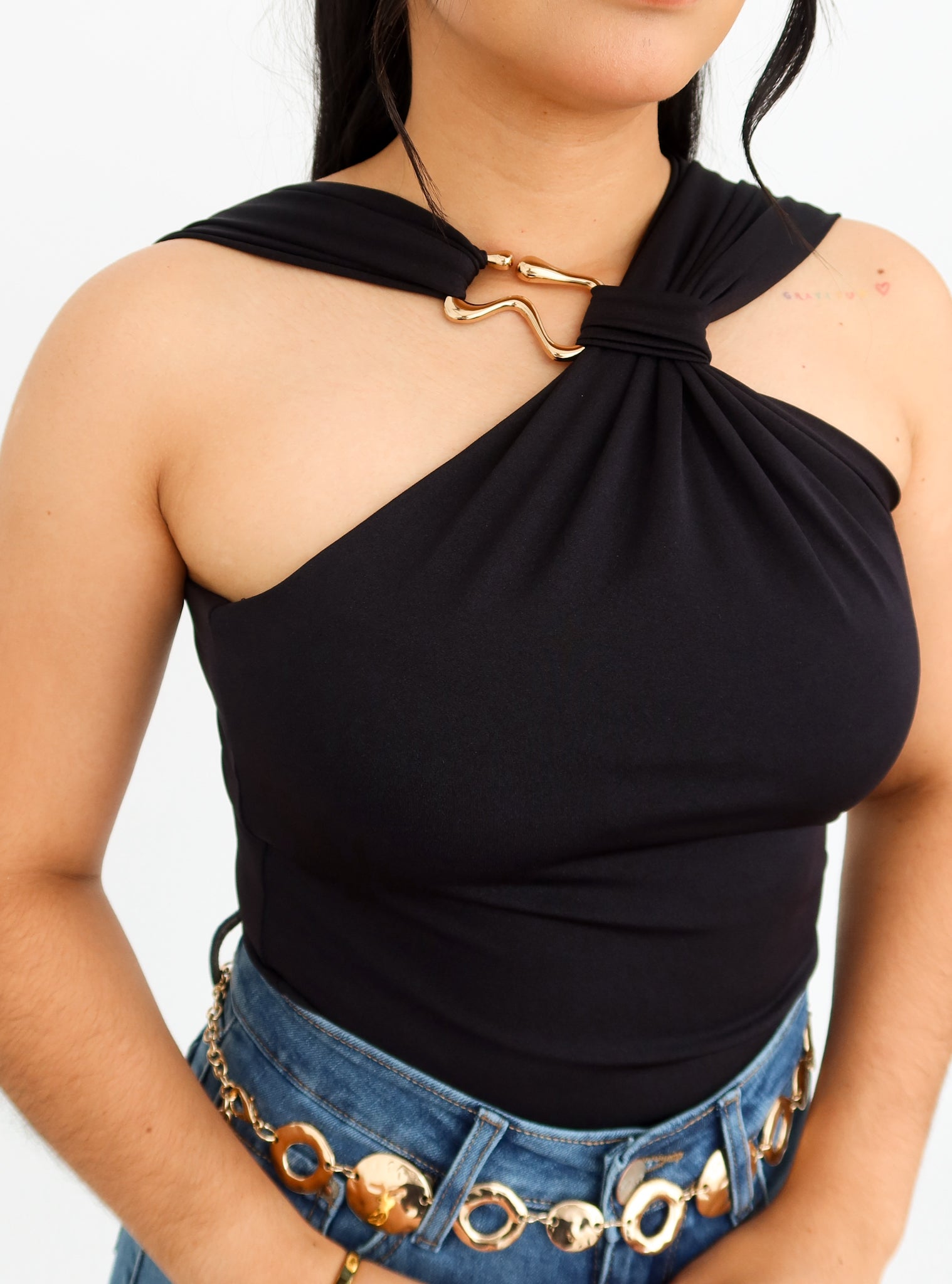 Blusa aura negra