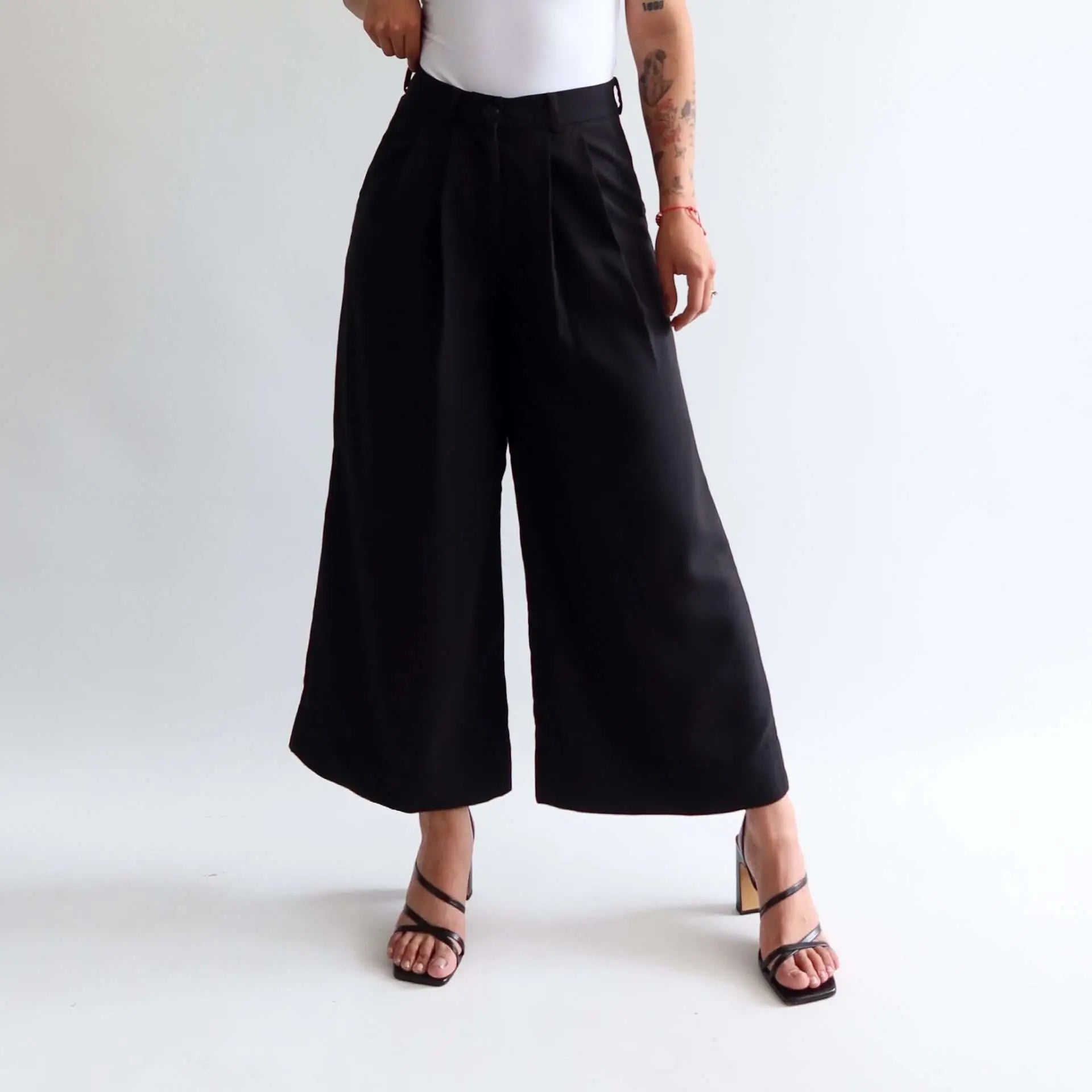 Palazzo pants negro
