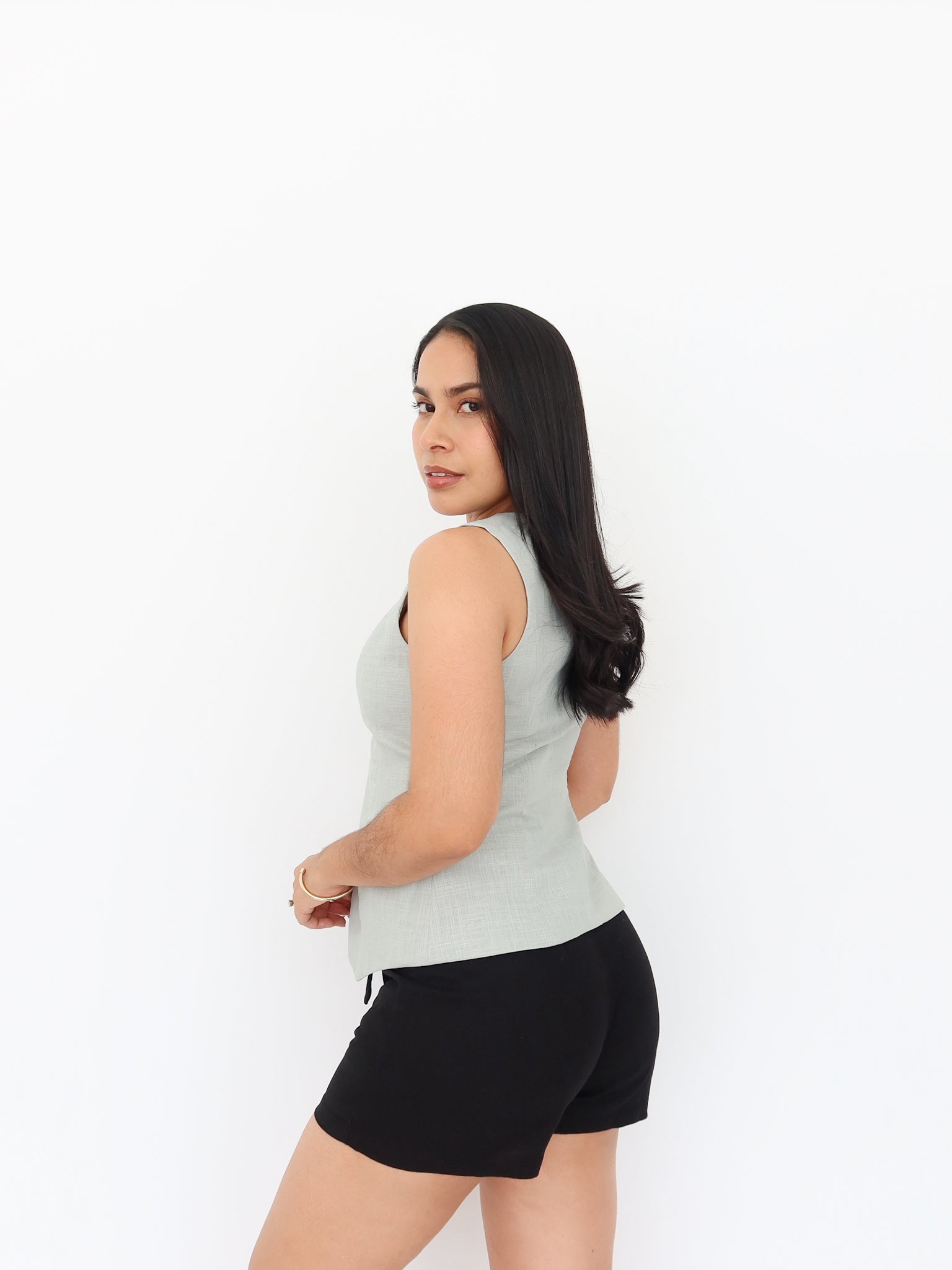 Chaleco santorini verde