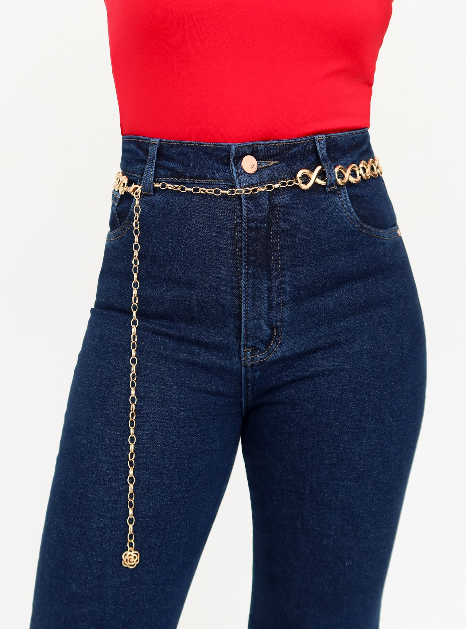 Cinturon metalico infinity