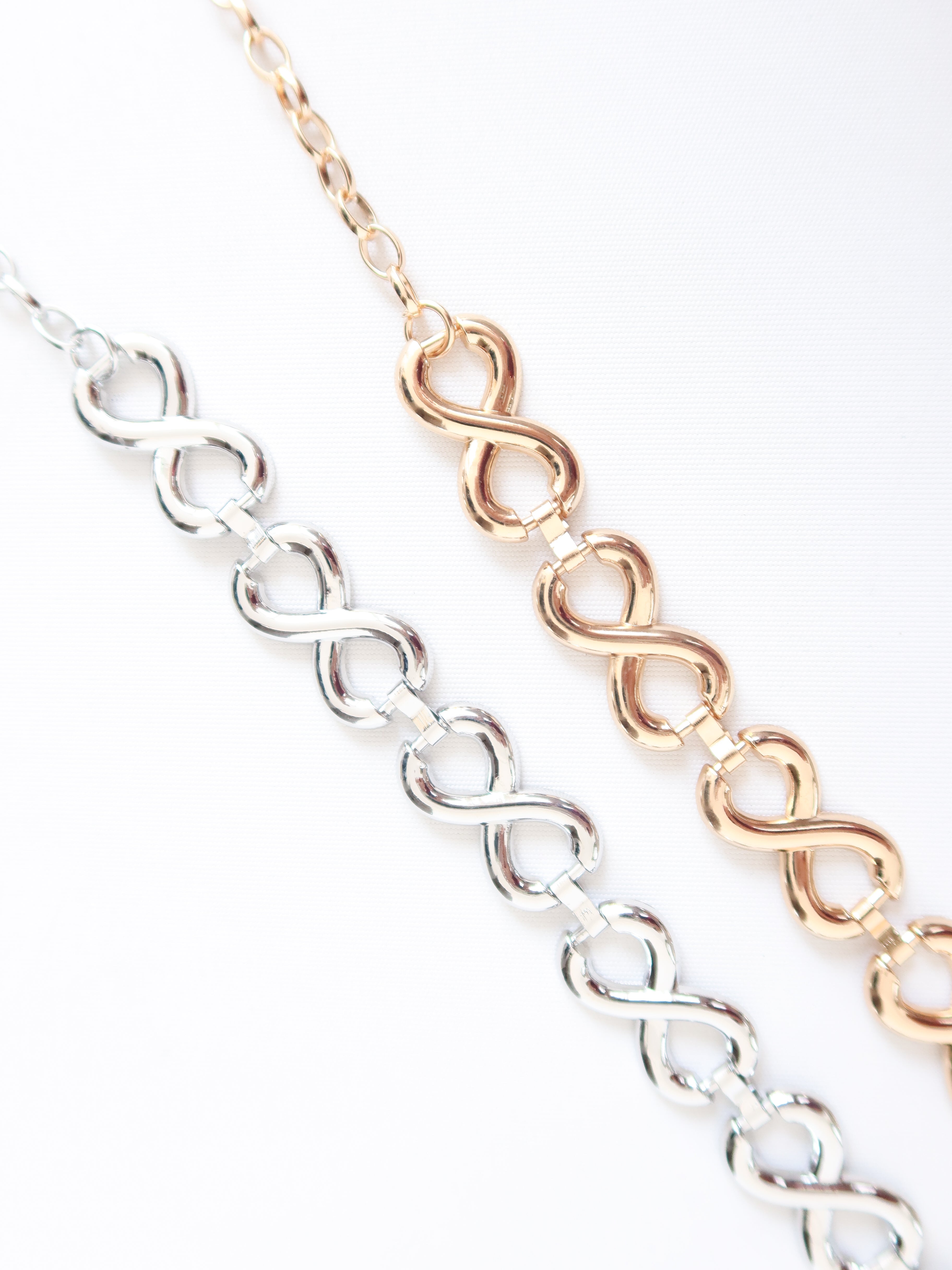 Cinturon metalico infinity