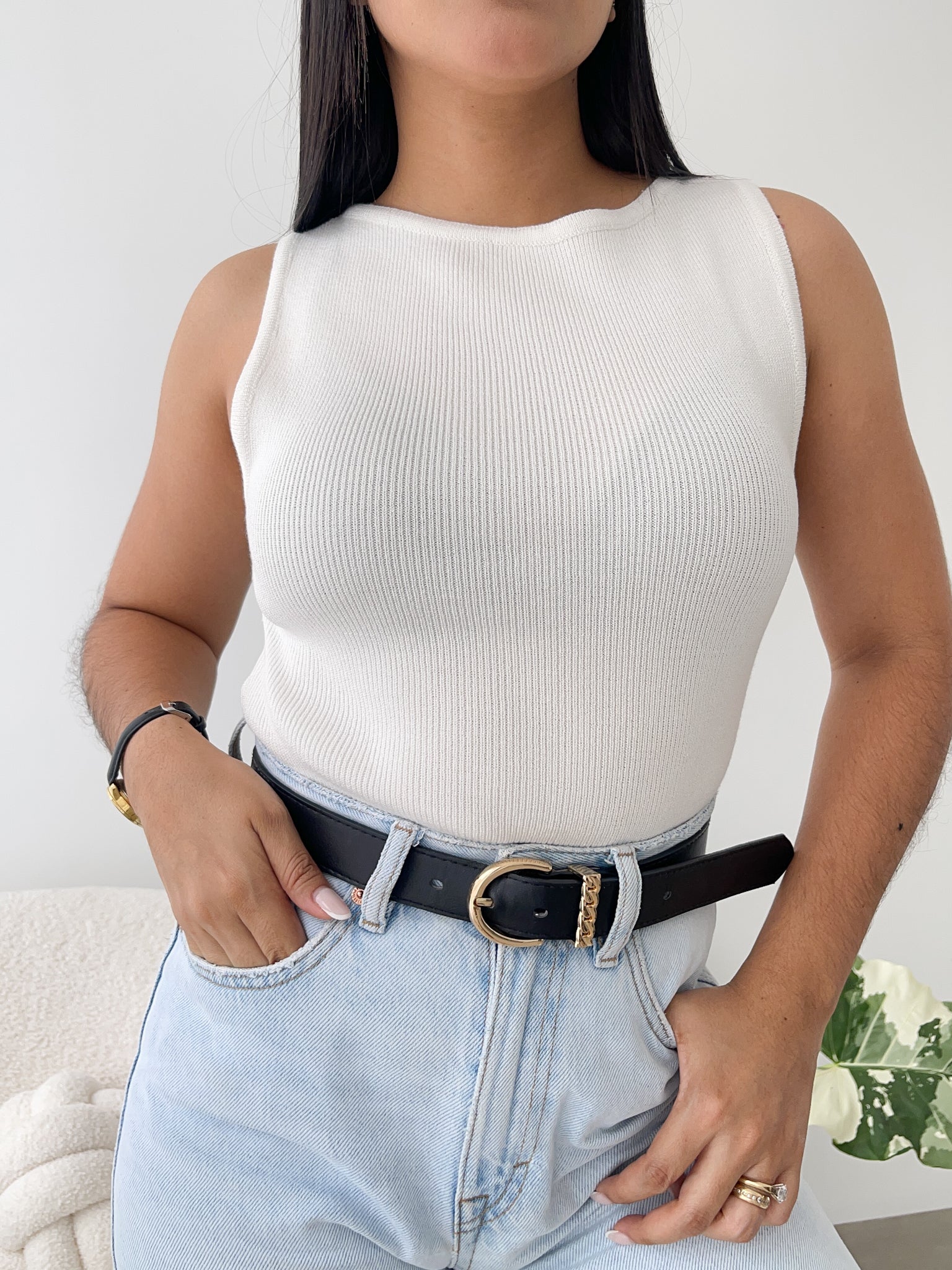 Blusa basica de punto