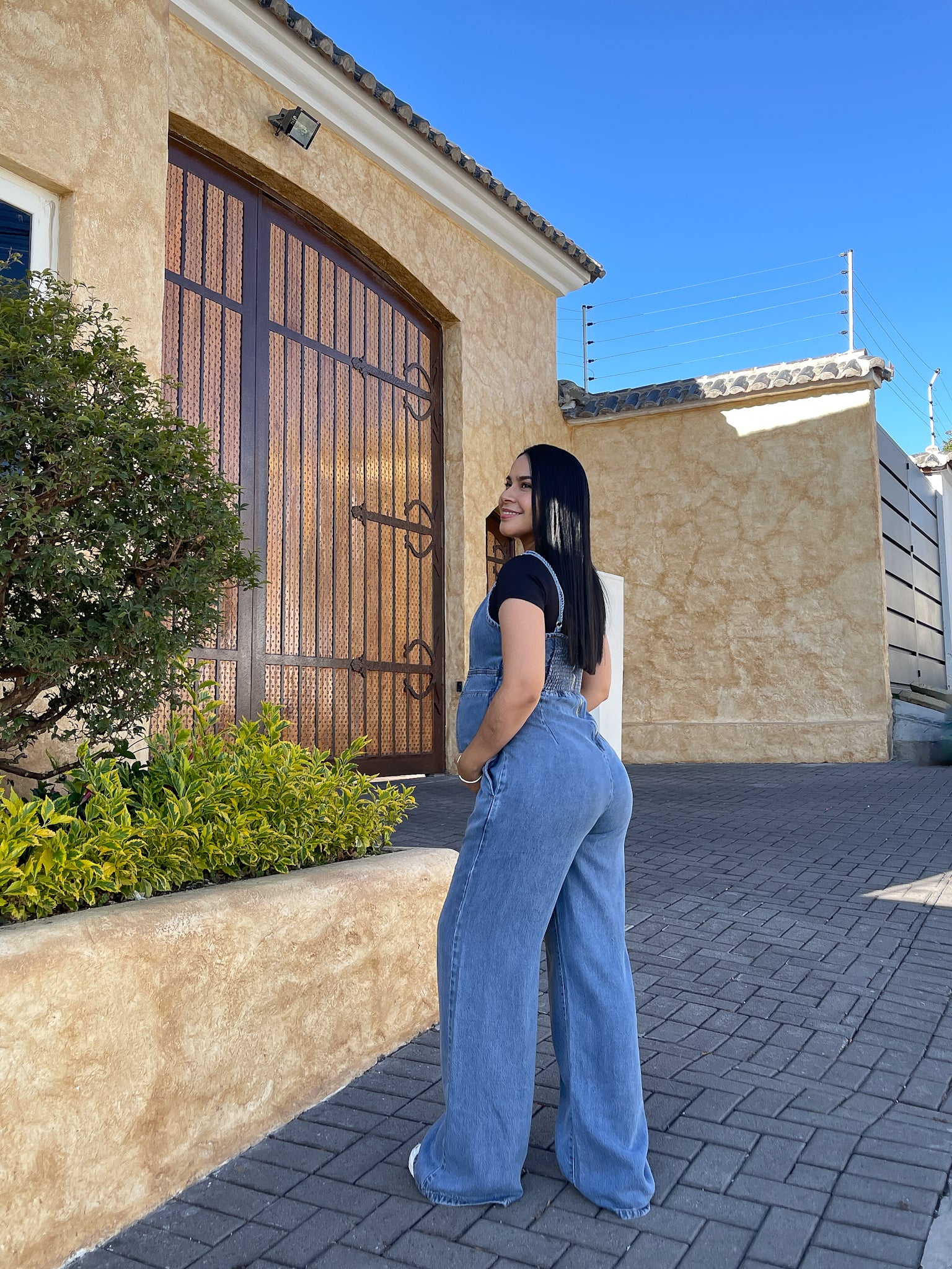 Enterizo denim Alondra
