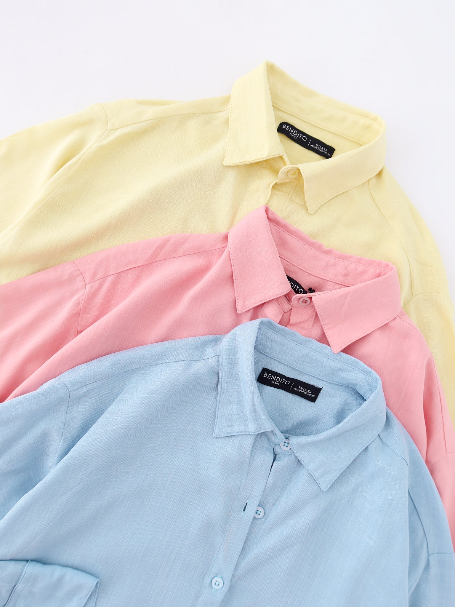 Camisa Oversize celeste