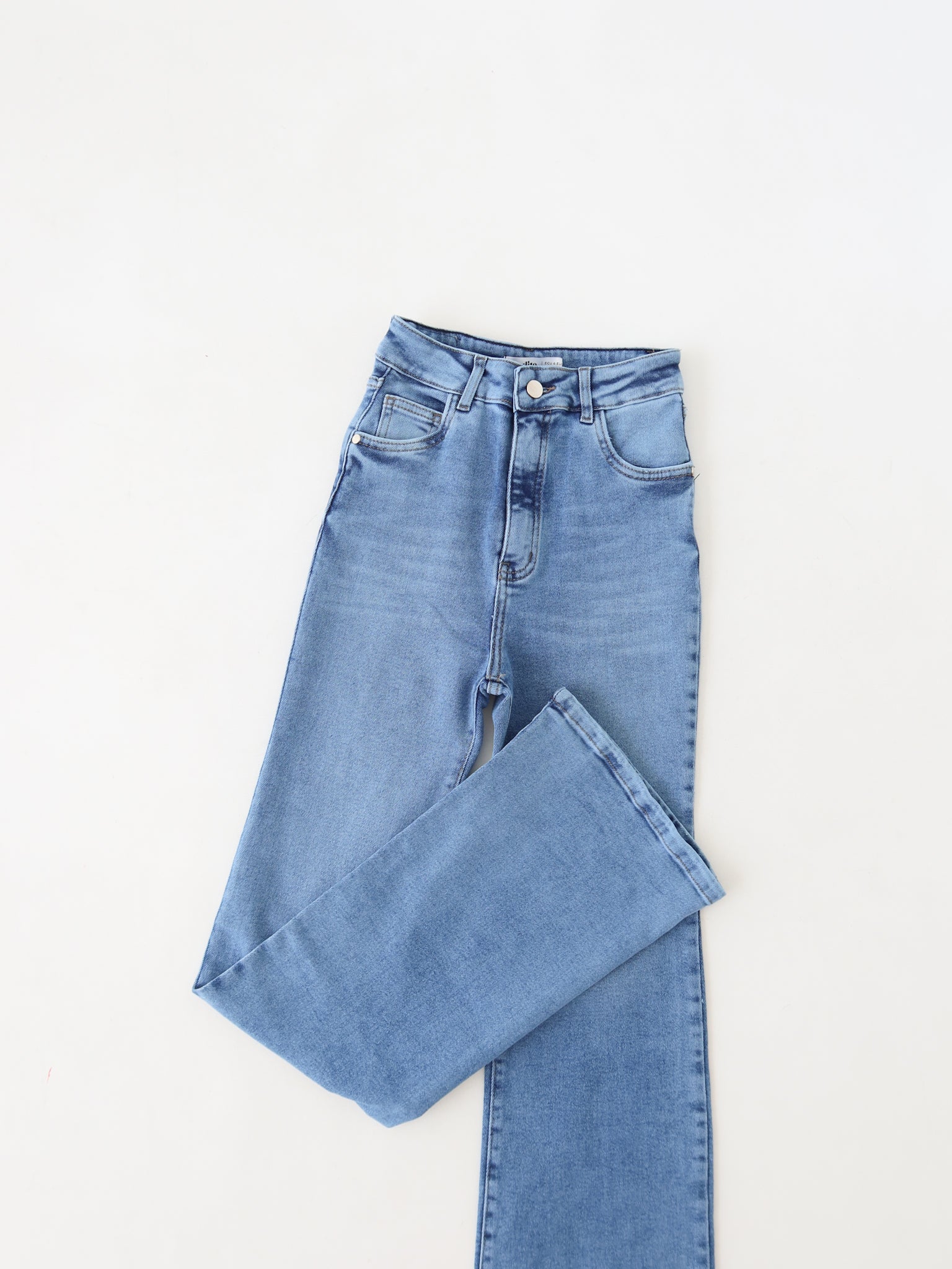 Bootcut long clasico azul claro