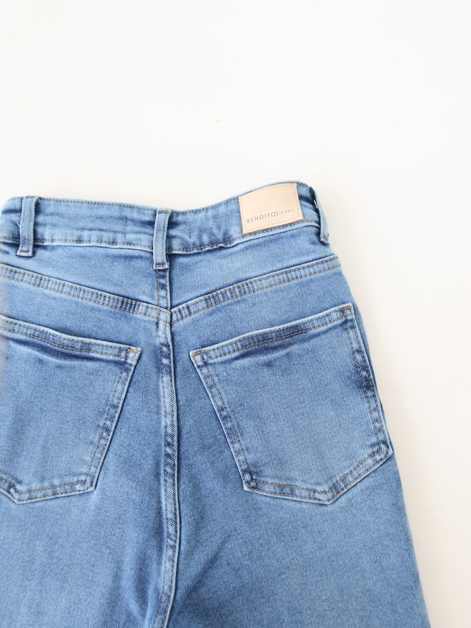 Bootcut long clasico azul claro