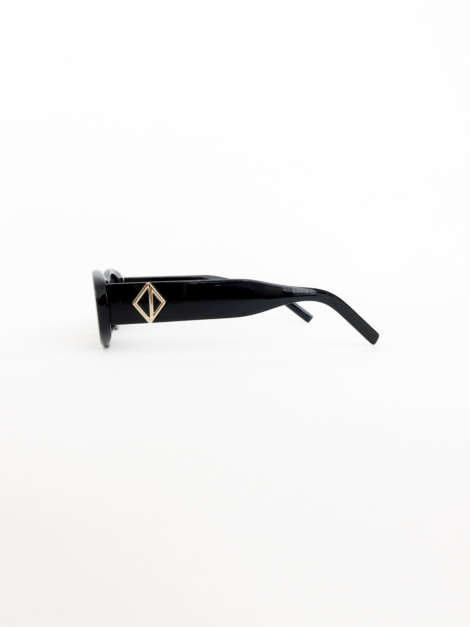 Gafas de sol ovaladas lentes negros